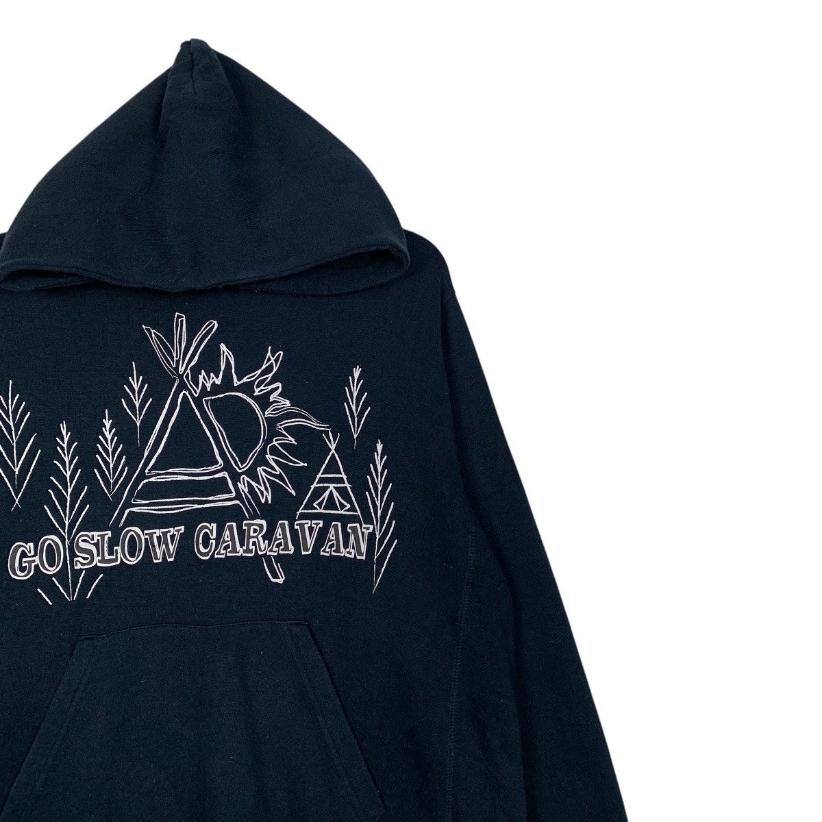 go slow caravan Go Slow Caravan Big Logo Pullover Hoodie Size US M / EU 48-50 / 2 - 5 Thumbnail