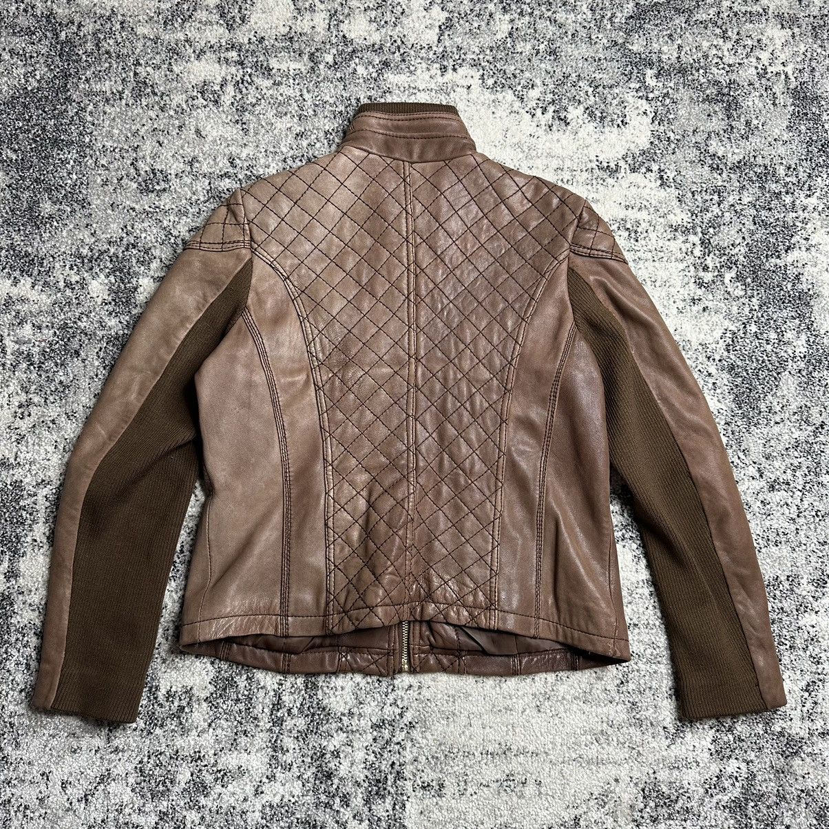 Michael Kors Michael Kors Leather Jacket Luxury Streetwear rare Size L / US 10 / IT 46 - 6 Thumbnail
