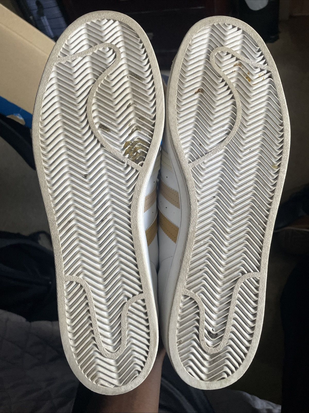 Adidas Adidas Superstar White Team College Gold Size 13 Size US 13 / EU 46 - 8 Thumbnail