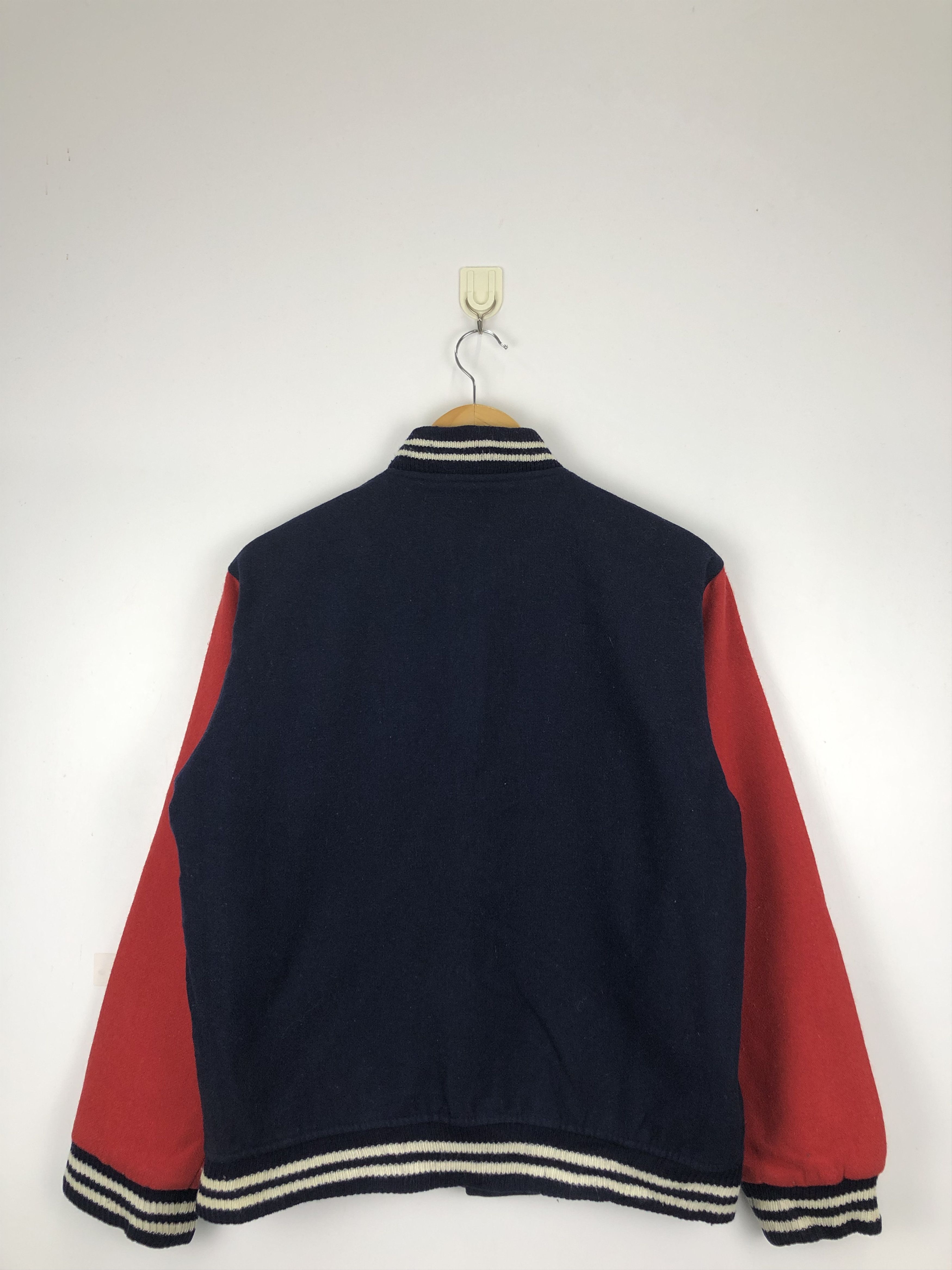 Vintage 90s Japanese Brand Wool Varsity Jacket V0427
