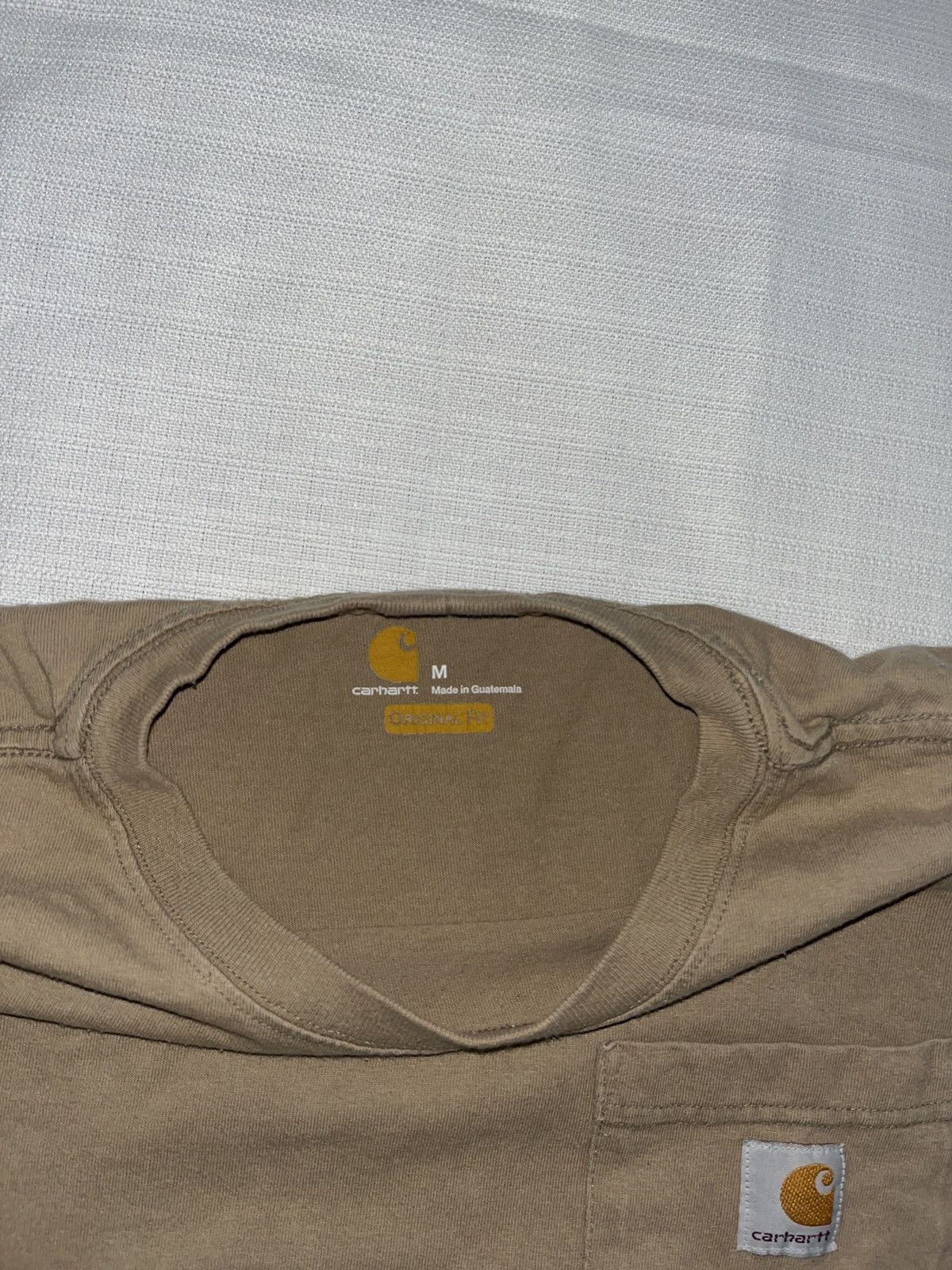 Carhartt Men's Brown Original Fit T-Shirt Size US M / EU 48-50 / 2 - 3 Thumbnail