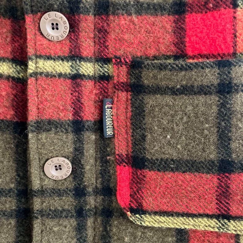 Comme des Garcons Comme Des Garcons Co-branded wool plaid jacket coat Size US XS / EU 42 / 0 - 7 Thumbnail