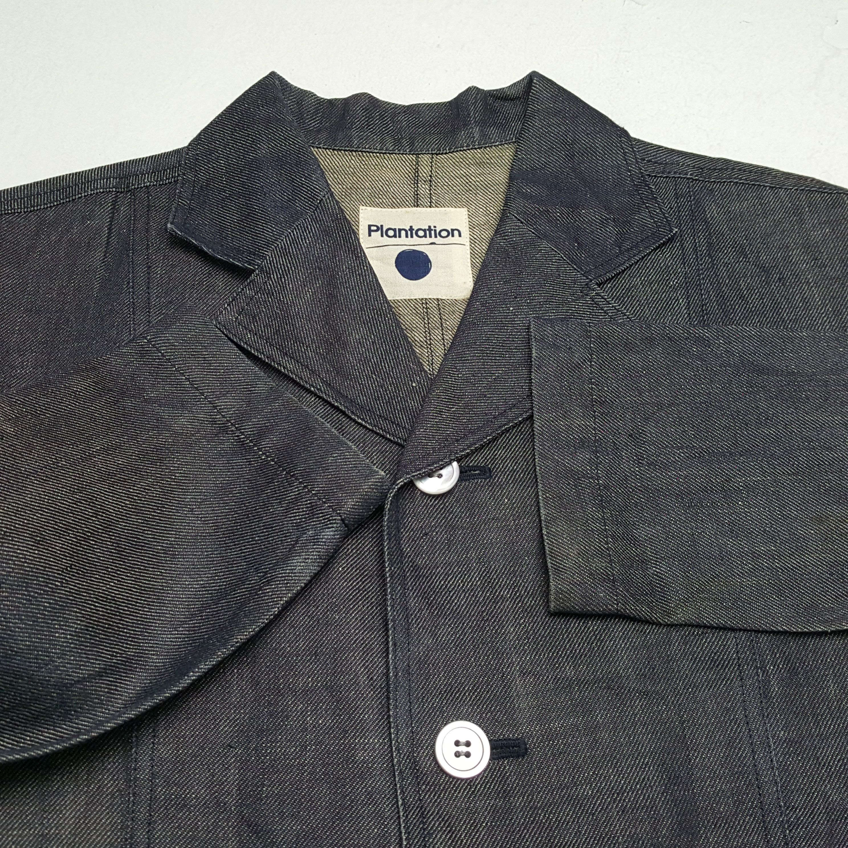 Issey Miyake × Japanese Brand × Vintage PLANTATION Japanese Designer Brand ISSEY MIYAKE Blazer Size 38S - 7 Thumbnail