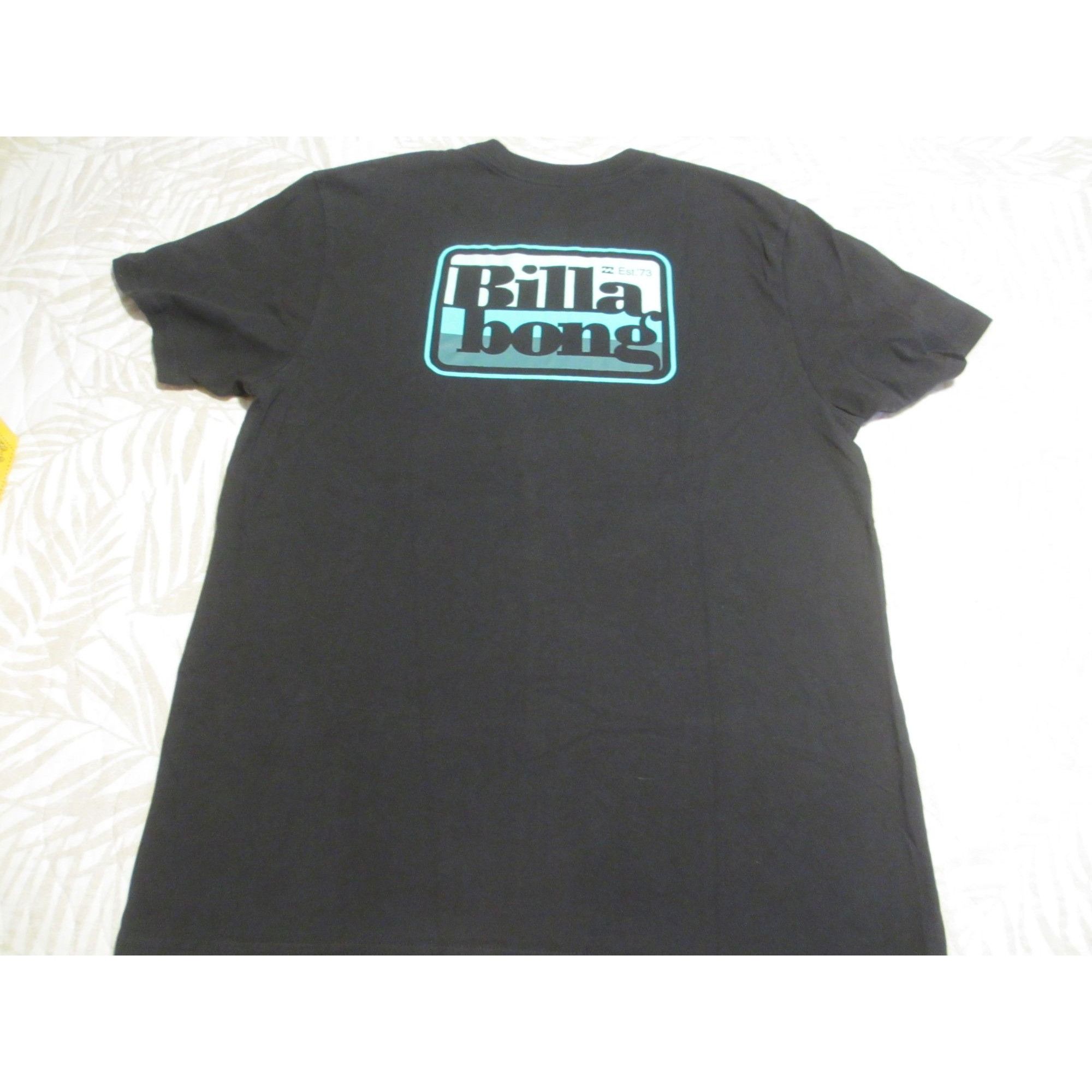Billabong Billabong Mens Black Core Fit Graphic T-Shirt Large 100% Cot Size US L / EU 52-54 / 3 - 3 Thumbnail
