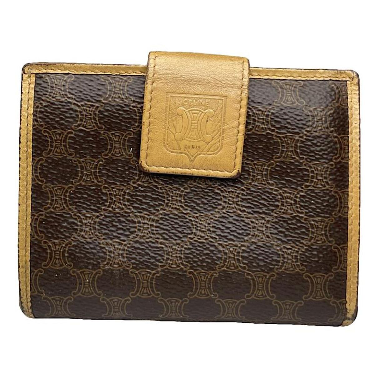 Triomphe Brown Leather Wallet