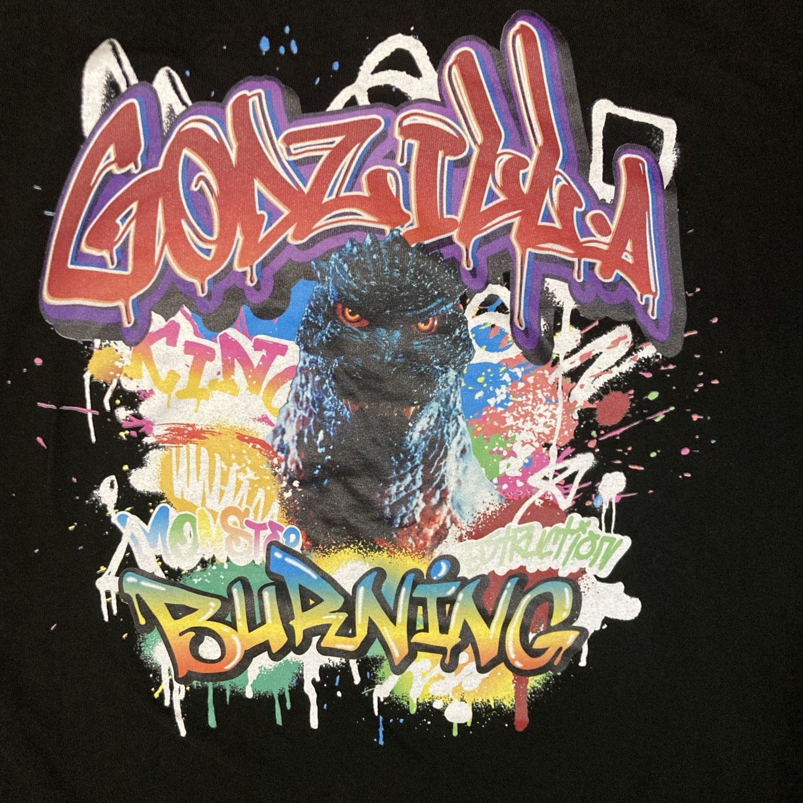 Other Godzilla (1995) T-shirt (PA) TOHO Monster Kaiju Mens Sz 2XL Size US XXL / EU 58 / 5 - 4 Thumbnail