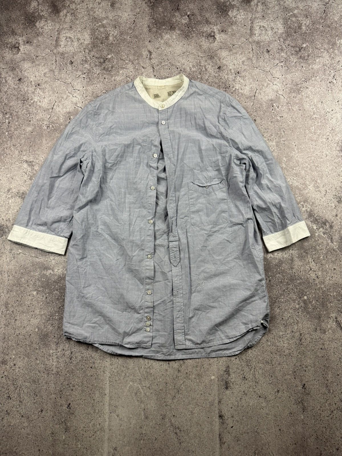 Diesel Avant GARDE Diesel Junya Watanabe Japanesse Y2K button shirt Size US S / EU 44-46 / 1 - 1 Thumbnail