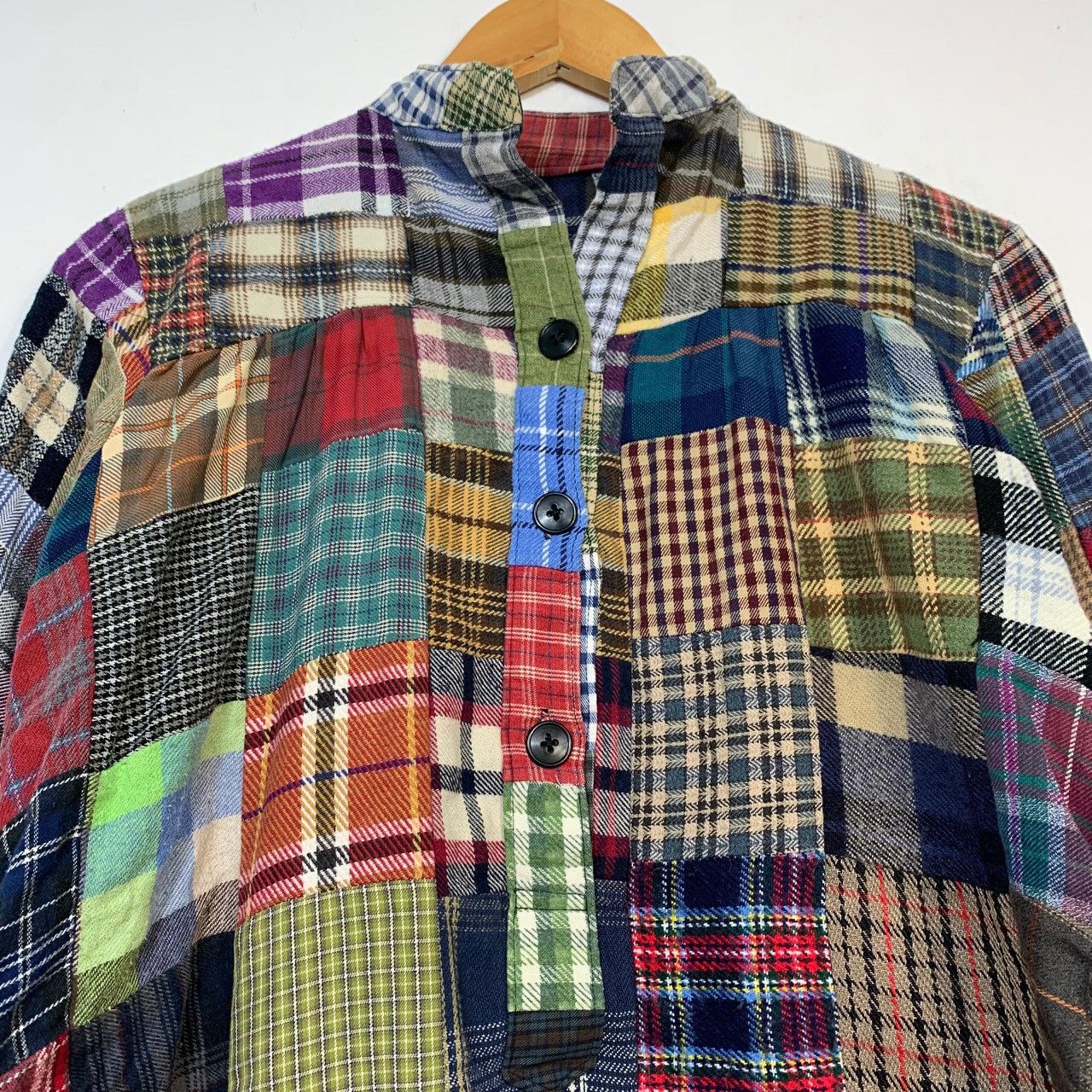 Other Vintage Rebuild Patchwork Flannel Shirt Archive Grunge Style Size US M / EU 48-50 / 2 - 4 Thumbnail