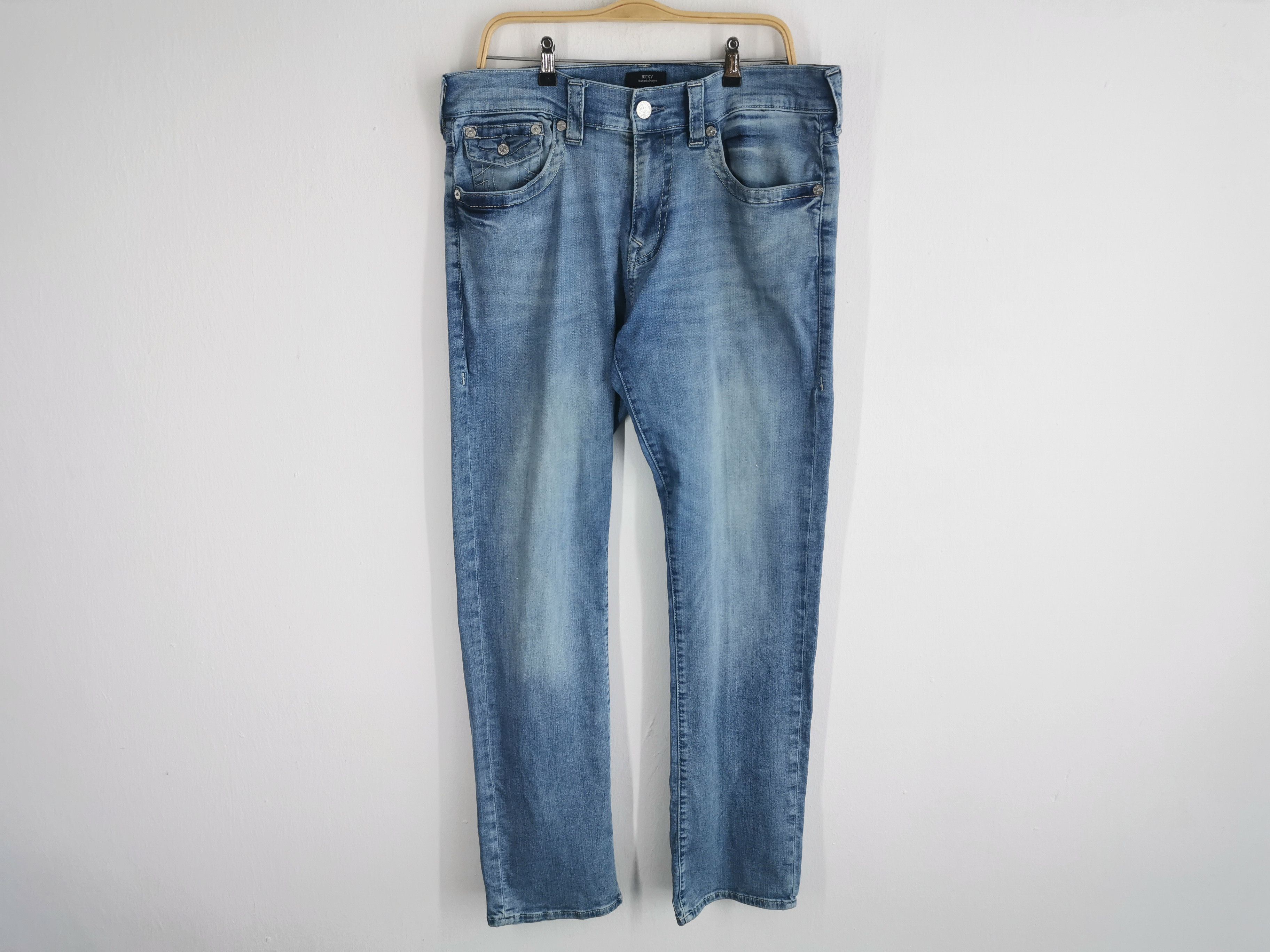 True Religion Vintage True Religion Denim Jeans Size 34 Size US 34 / EU 50 - 2 Thumbnail