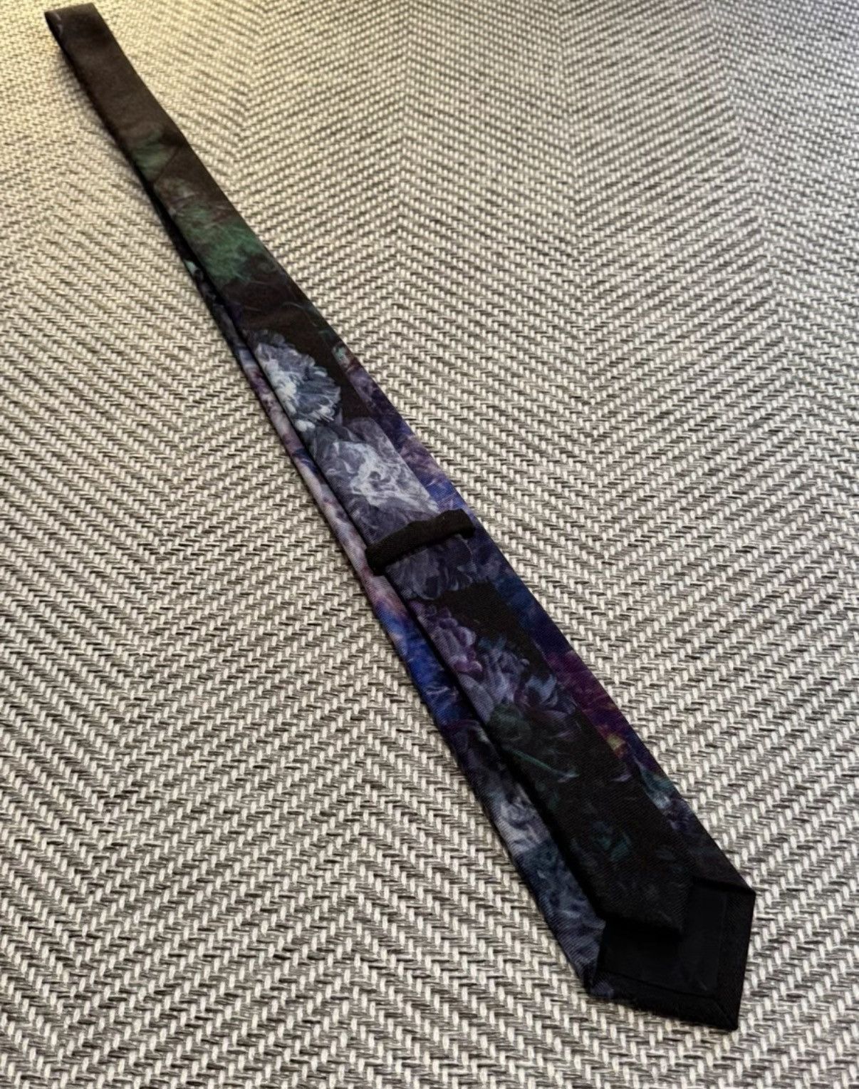 Lad Musician Lad Musician Blue Rose 20SS Floral Tie K24 Size ONE SIZE - 5 Thumbnail