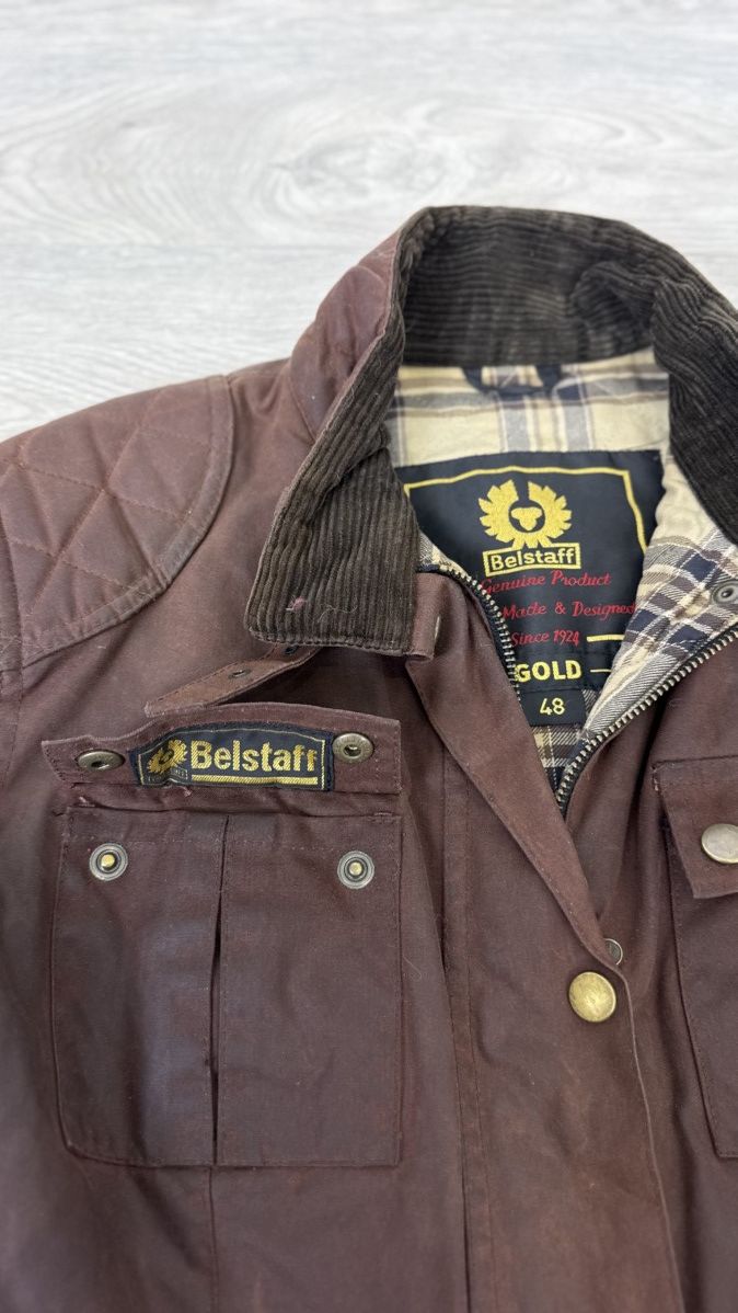 Belstaff Belstaff Wax Cotton Biker Jacket Size XL / US 12-14 / IT 48-50 - 6 Thumbnail