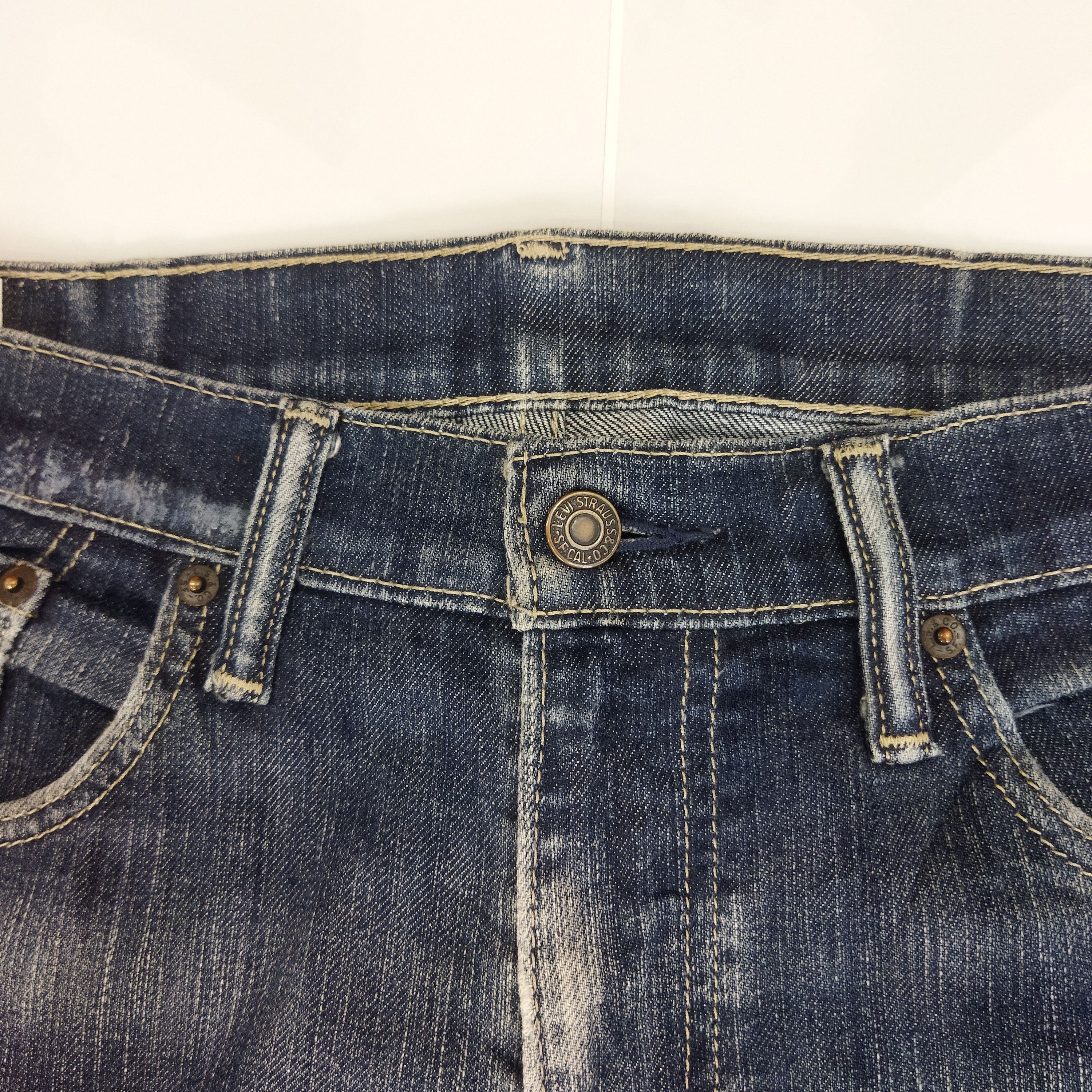 Levi's LEVI'S 511 DISTRESSED JEANS PANTS Size US 34 / EU 50 - 6 Thumbnail