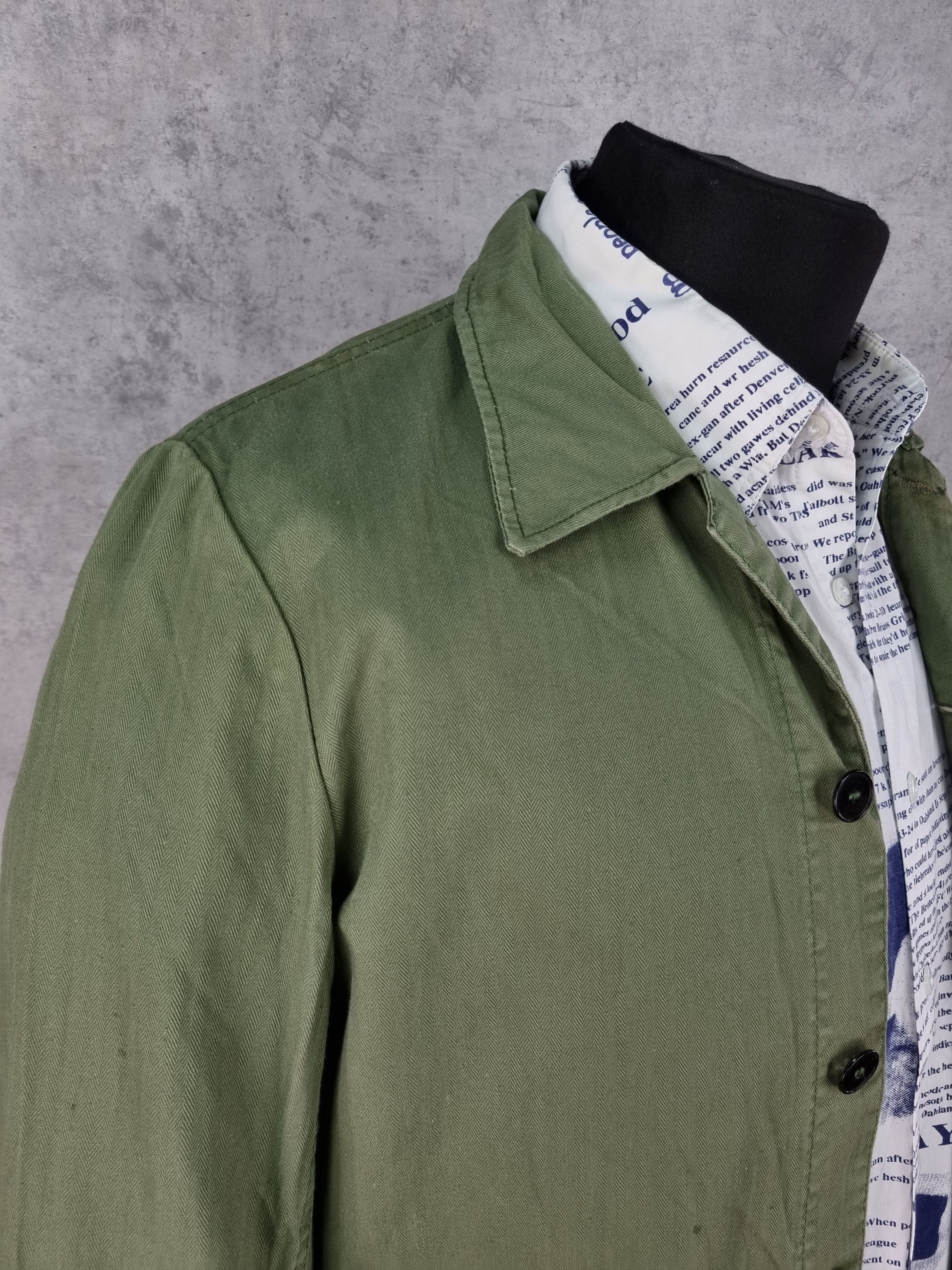Le Laboureur × Vetra 90s Sanfor Worker Military French Chore Light Jacket Size US M / EU 48-50 / 2 - 5 Thumbnail
