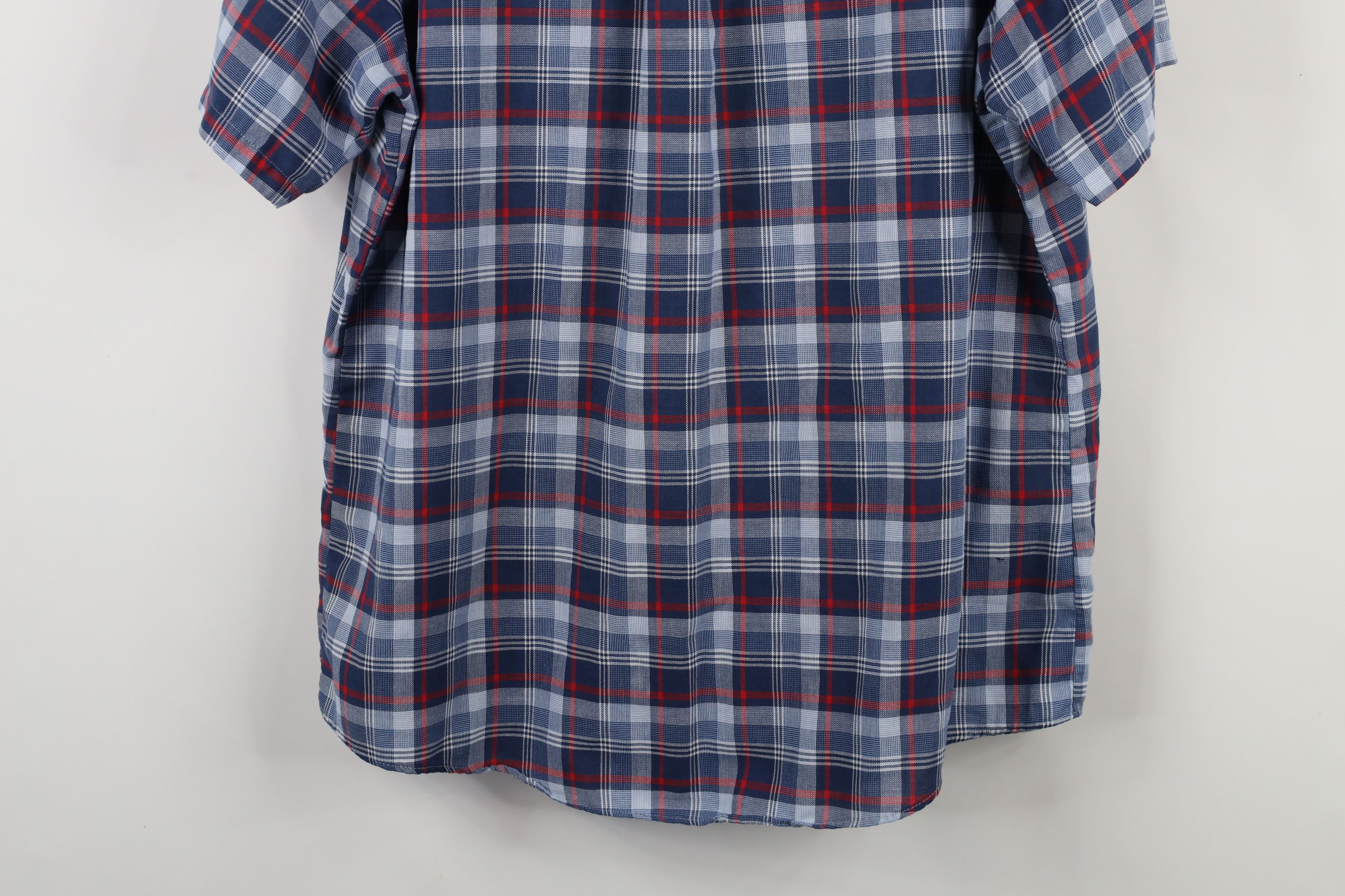 Vintage Vintage 90s Streetwear Short Sleeve Collared Button Shirt Size US XL / EU 56 / 4 - 8 Thumbnail