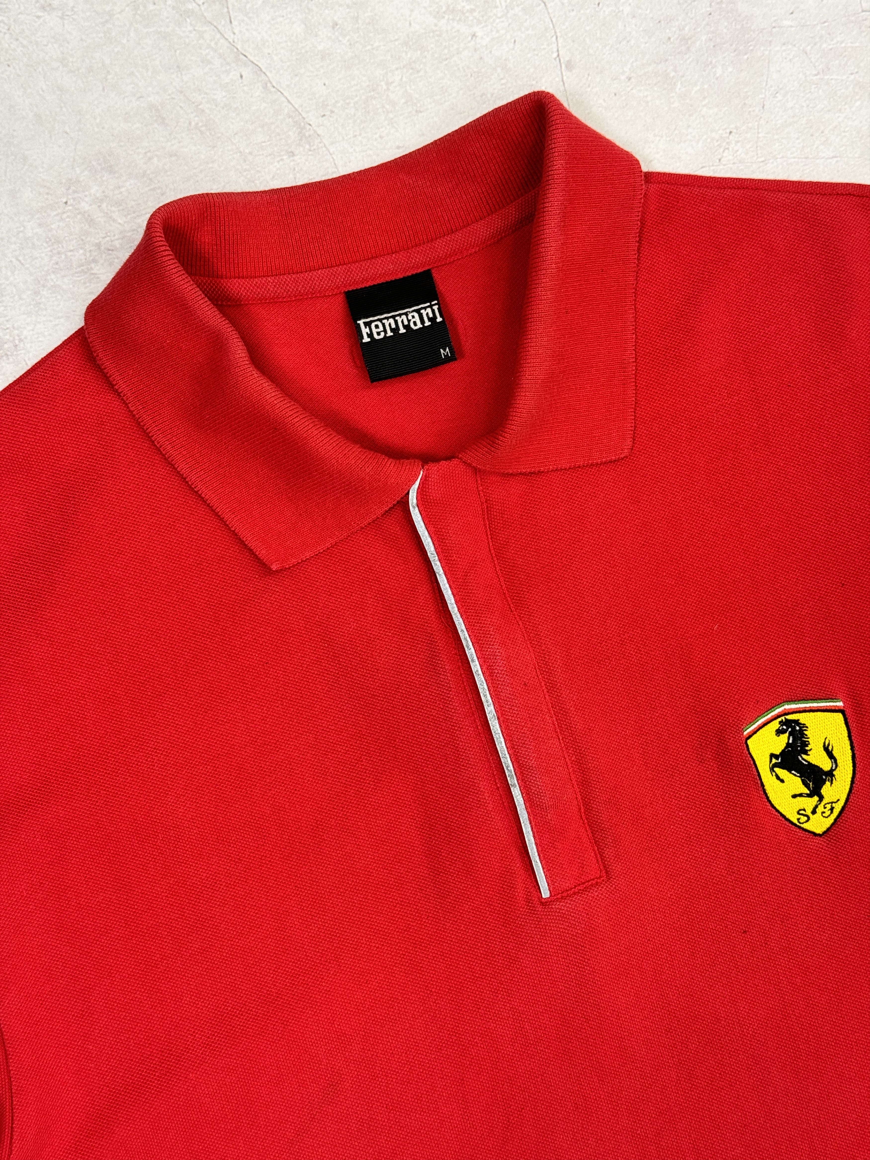 Ferrari × Formula 1 × Vintage 2000 Ferrari & Vodafone Polo T-Shirt Racing Formula1 Team Size US M / EU 48-50 / 2 - 5 Thumbnail