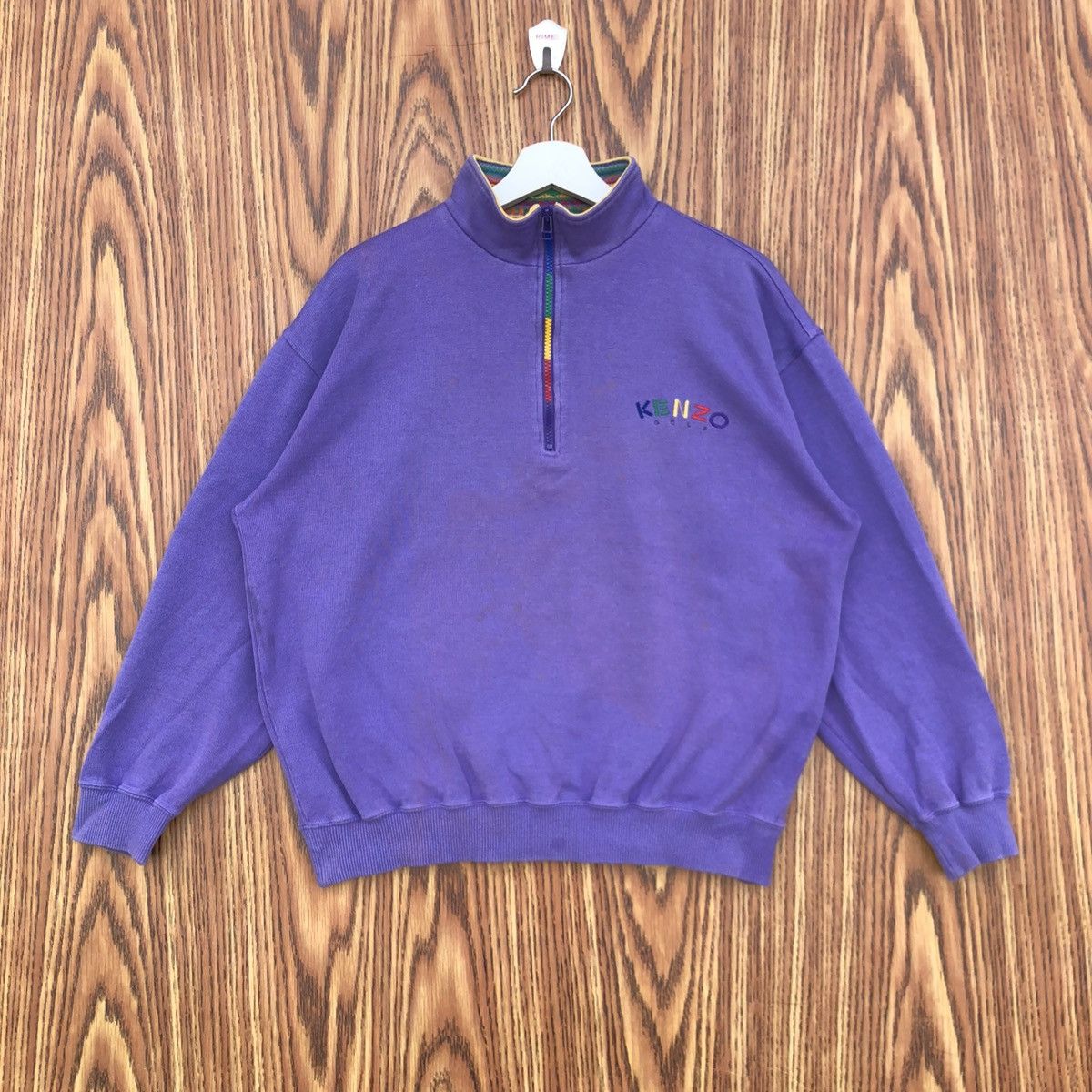 Kenzo Vintage Kenzo Golf Half Zipper Sweatshirt Pullover Size US M / EU 48-50 / 2 - 1 Thumbnail