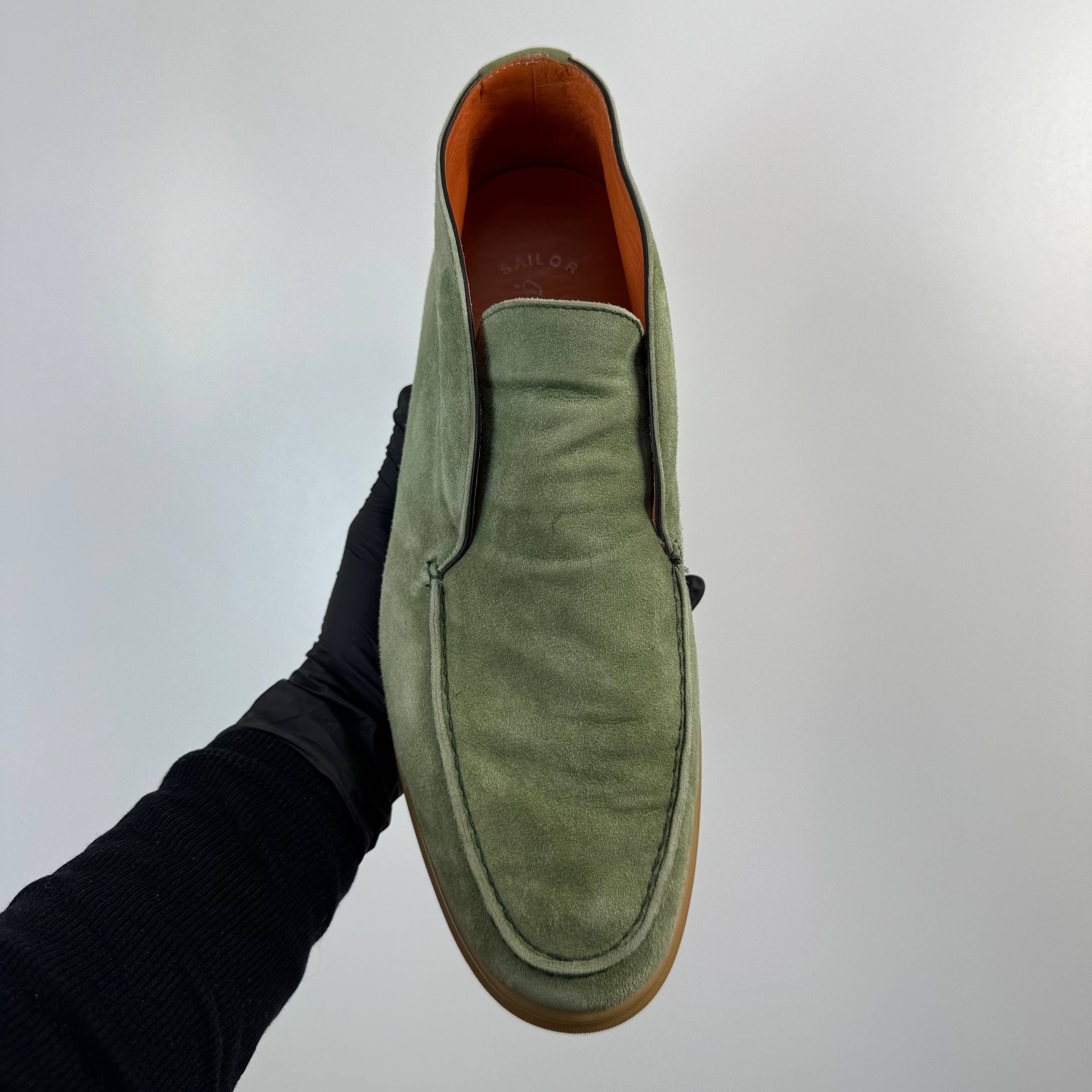 Firenze Andrea Ventura Firenze Suede Slip On Shoes Mens Size 43 Size US 10 / EU 43 - 3 Thumbnail