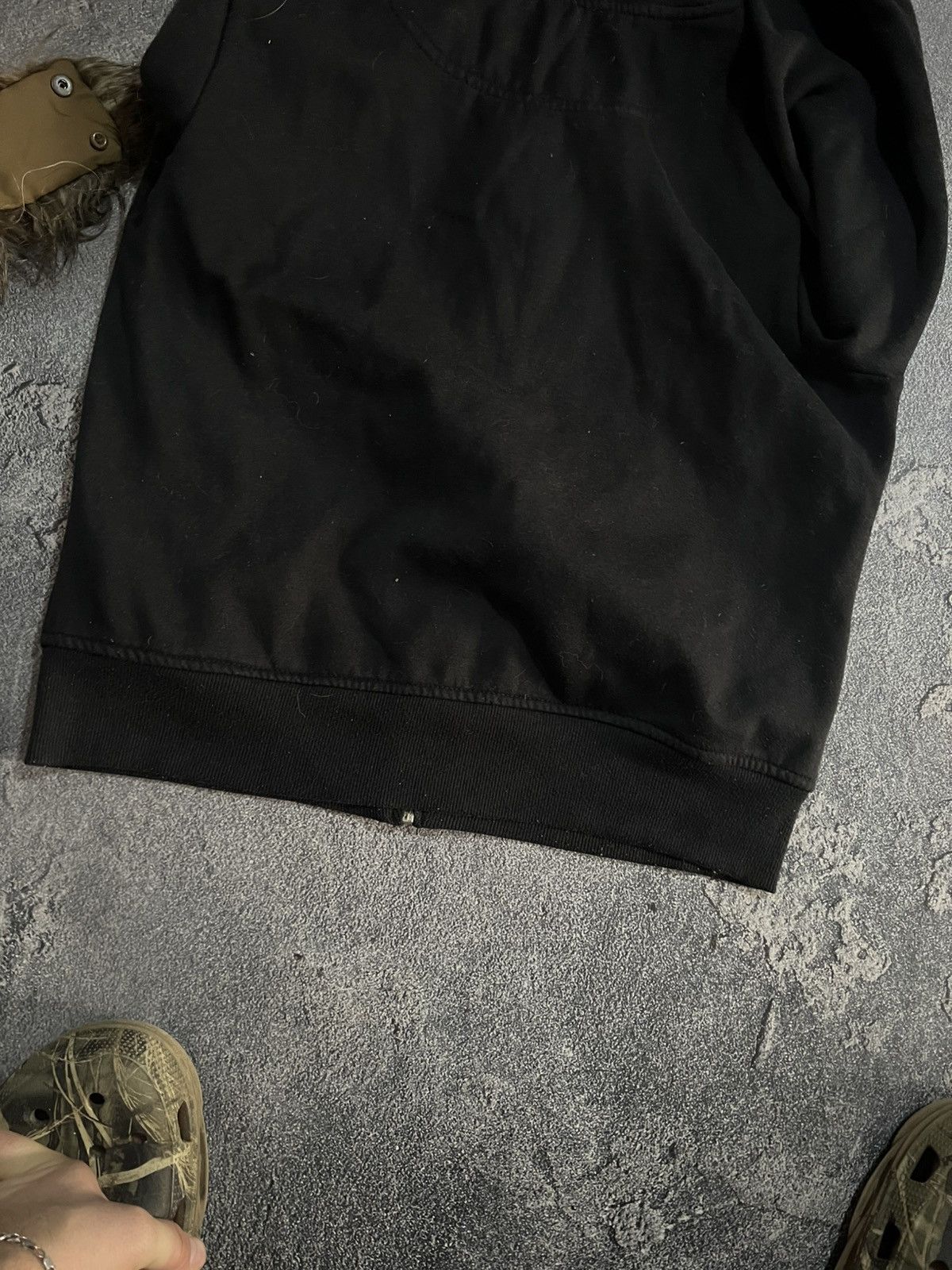 Vintage Y2K Glamour Zip Hoodie Balenciaga Style / Avant Garde Faded Size US M / EU 48-50 / 2 - 13 Thumbnail