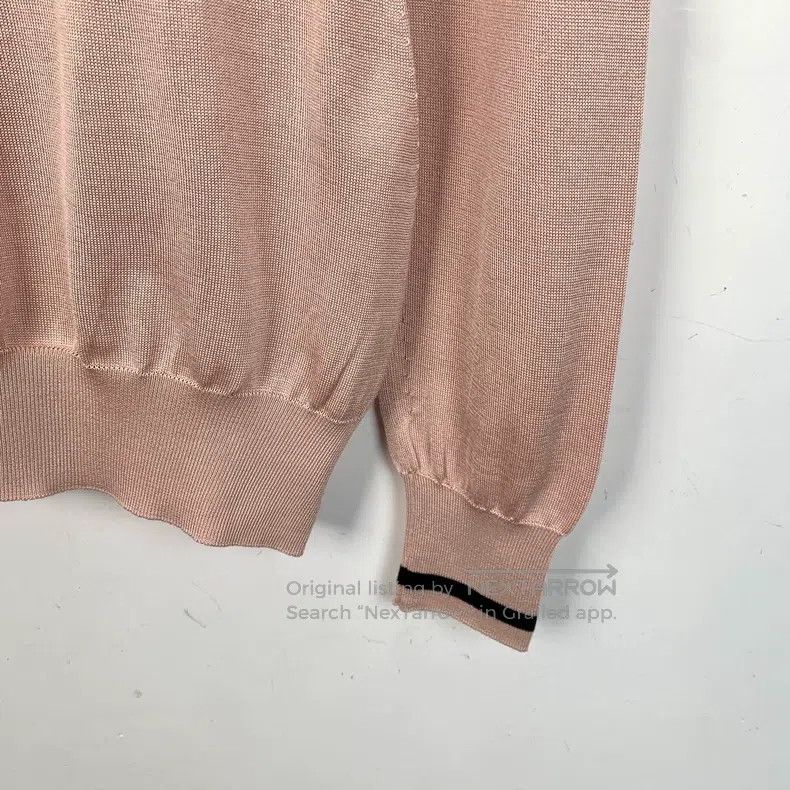 Fendi Fendi Flesh-colored letter inlay mulberry silk high neck l Size XXS / US 00 / IT 34 - 4 Thumbnail