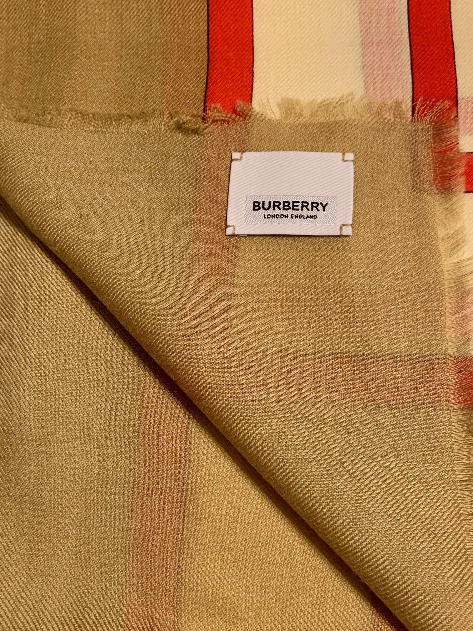 Burberry Burberry Chasmere stole Size ONE SIZE - 2 Thumbnail