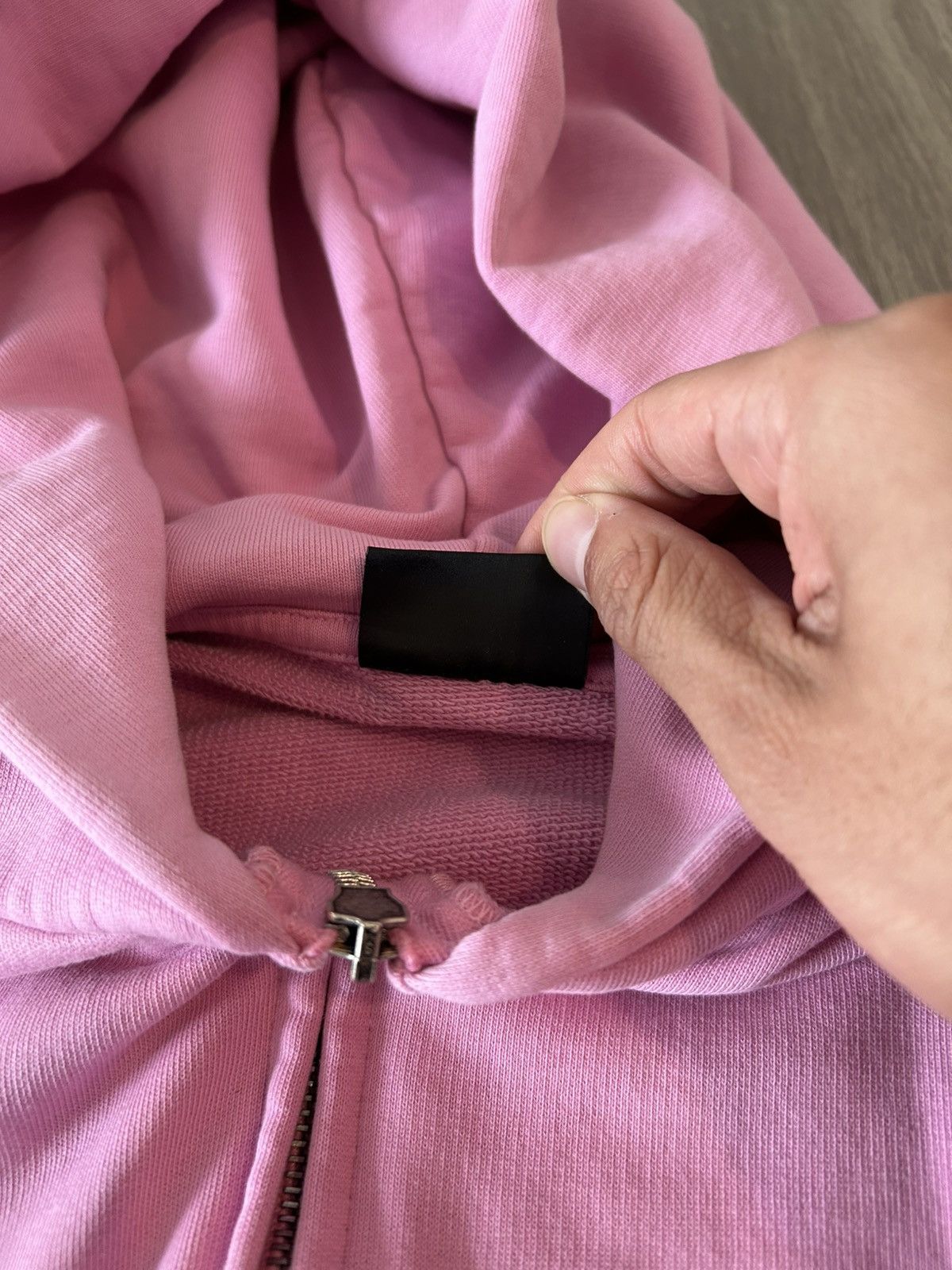 Balenciaga Balenciaga Pink Offshore Zip Up Hoodie Size Small Size US S / EU 44-46 / 1 - 12 Thumbnail