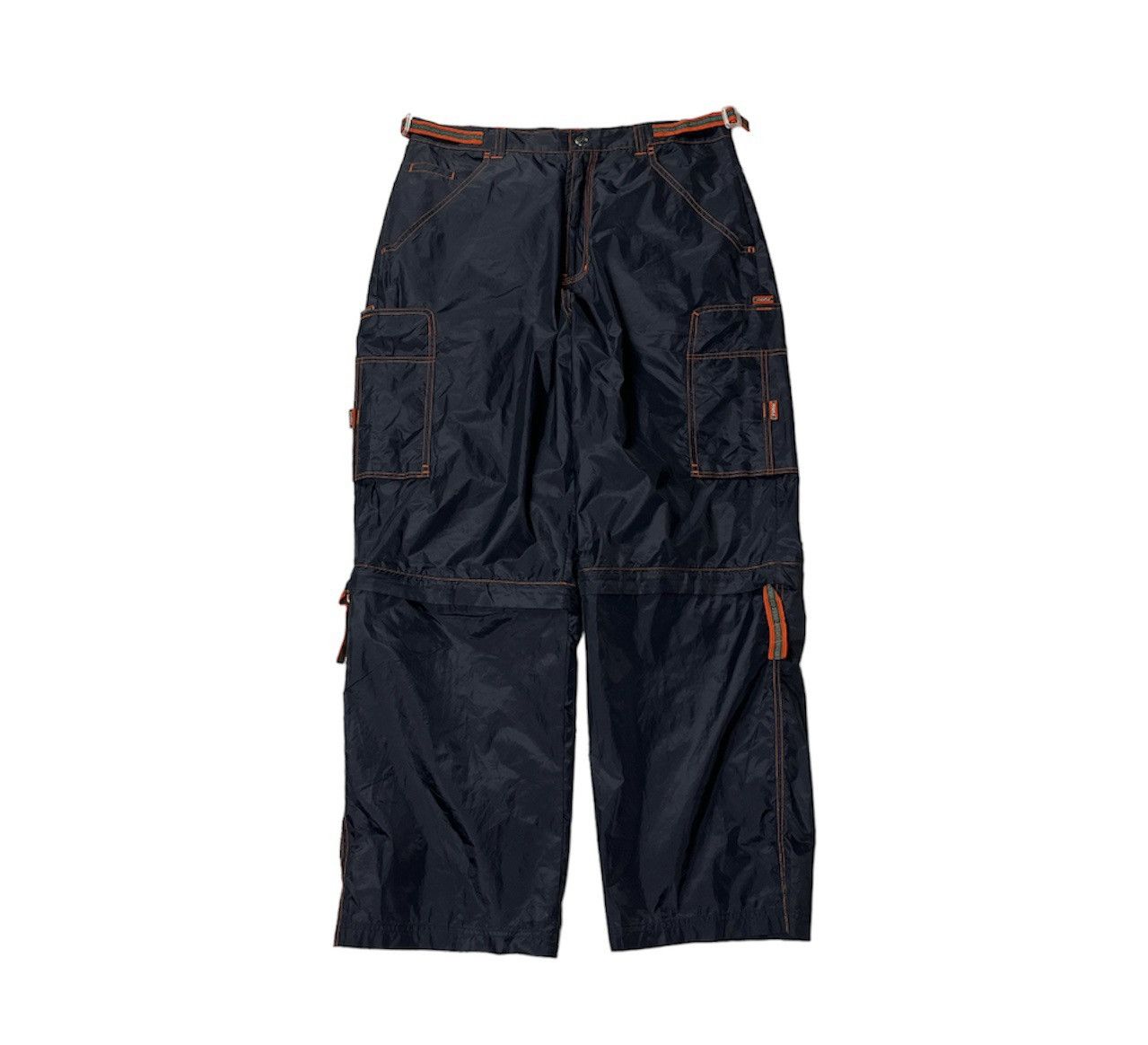 Fubu vintage y2k nylon cargo pants trousers transformed 2in1