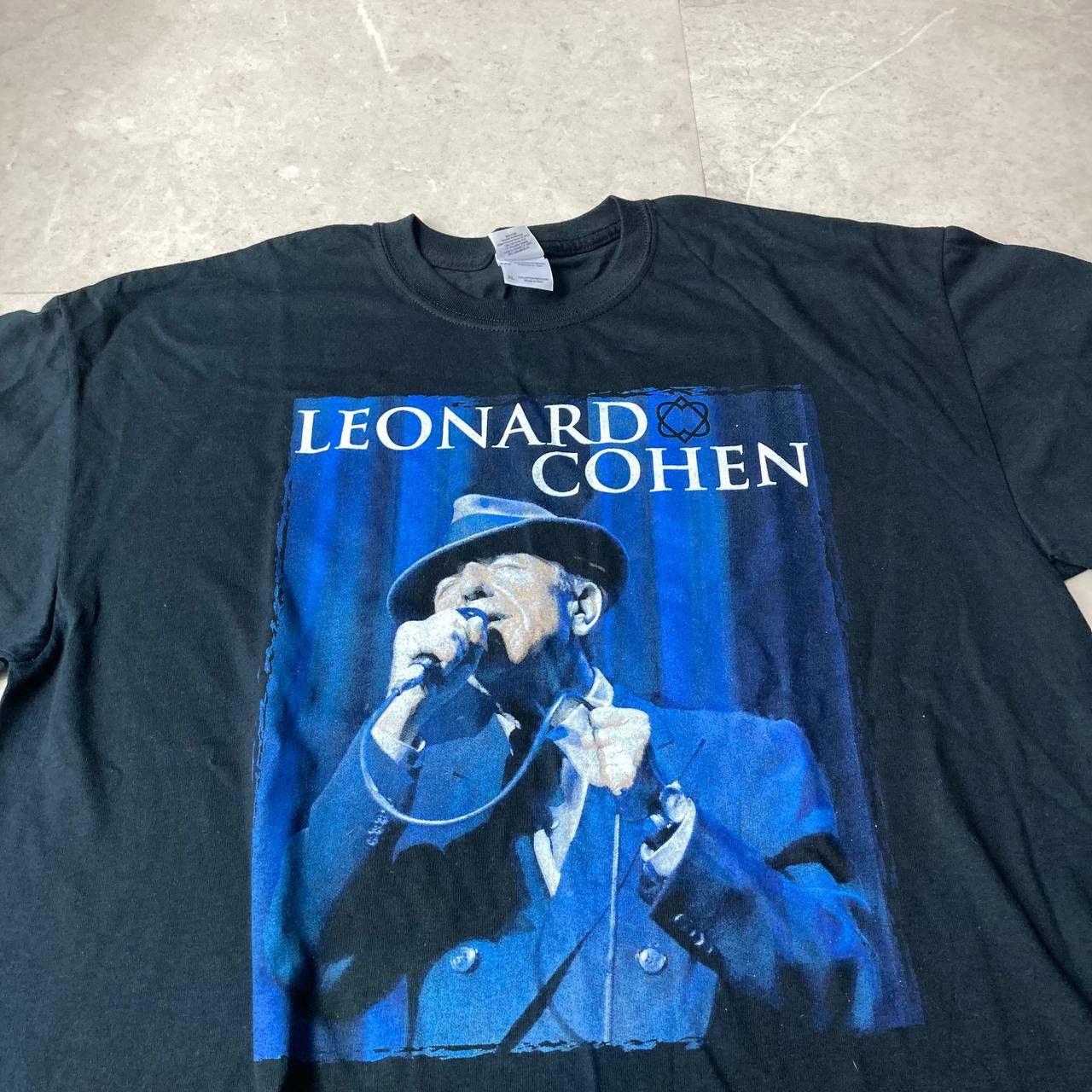 Band Tees Vintage Leonard Cohen Folk Blues Rock Band Tour Tee Size US XL / EU 56 / 4 - 3 Thumbnail