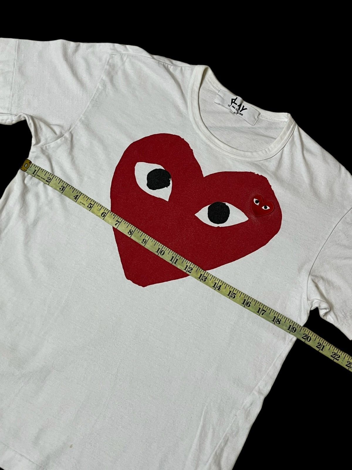 Comme des Garcons PLAY ICONIC🔥PLAY COMME DES GARCONS CDG RED HEART TEE SHIRT Size US M / EU 48-50 / 2 - 6 Thumbnail