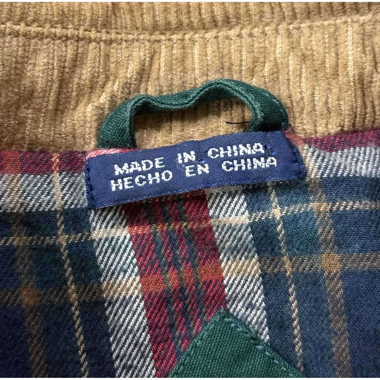 Vintage VINTAGE Woodlake Jacket Shirt Coat Chore Utility Hunting 90s Corduroy Collar Green L Men Regular Warm Size US L / EU 52-54 / 3 - 7 Thumbnail