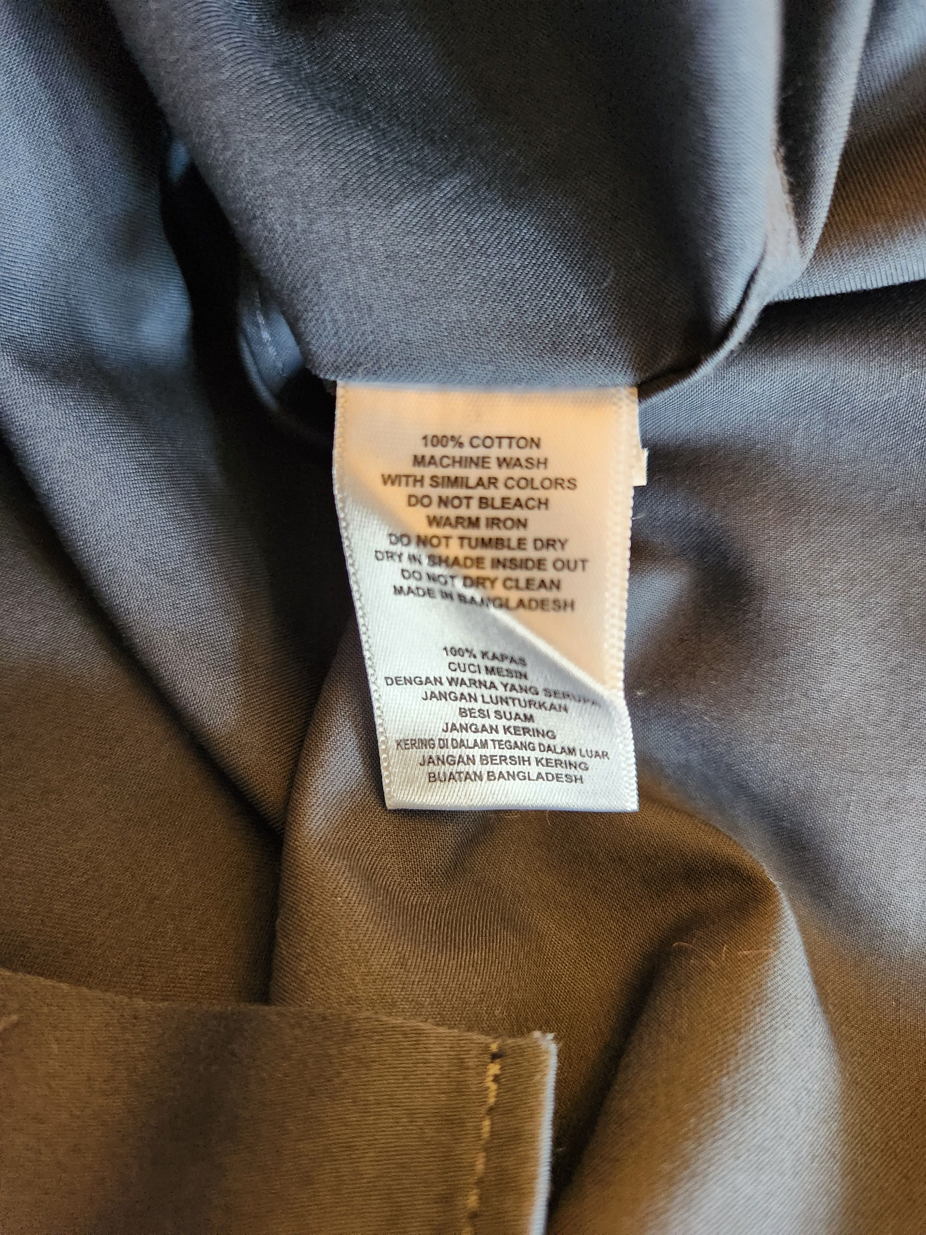 Other Classic Gray Button Front Shirt Size US M / EU 48-50 / 2 - 4 Thumbnail