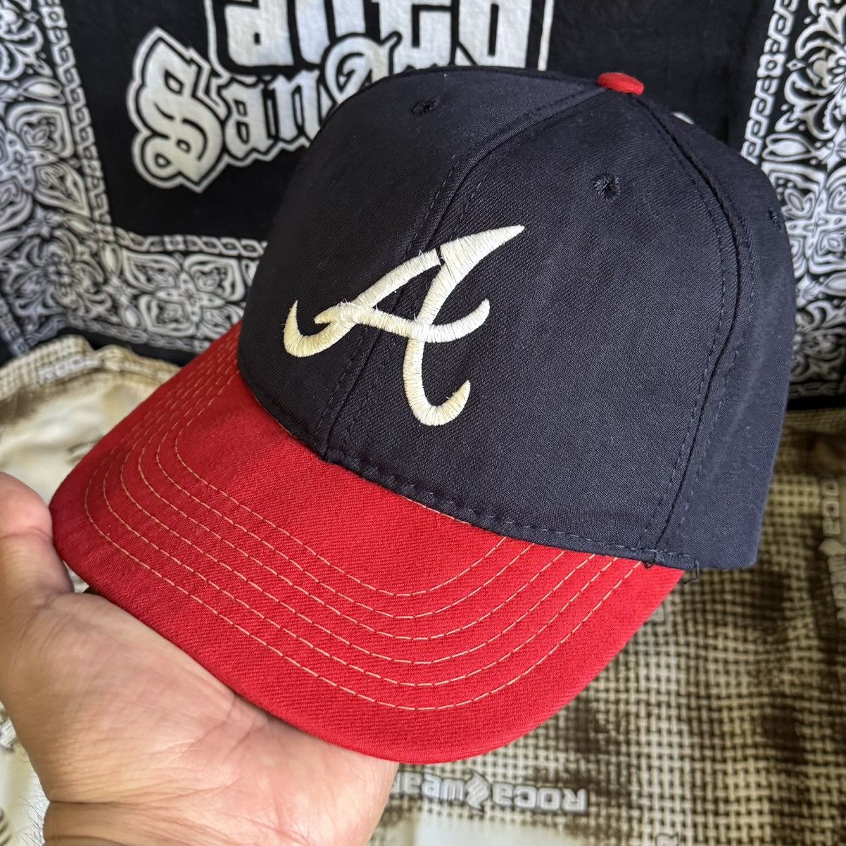 American Needle × Vintage Atlanta Braves Vintage cap Annco tag 80s Size ONE SIZE - 1 Thumbnail