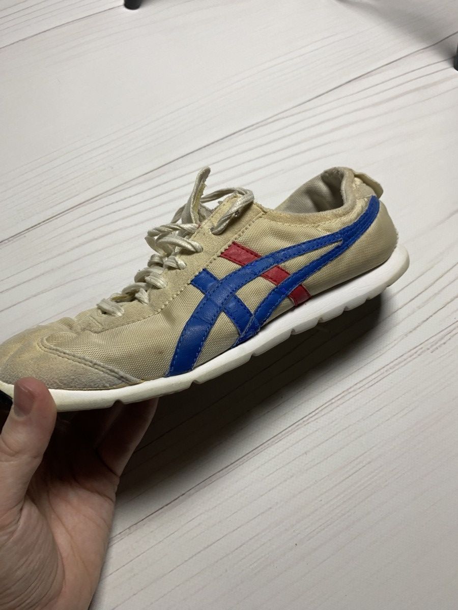 Japanese Brand × Onitsuka Tiger × Vintage Vintage Onitsuka Tiger Mexico 66 worn distressed sneakers Size US 6.5 / EU 39-40 - 9 Thumbnail