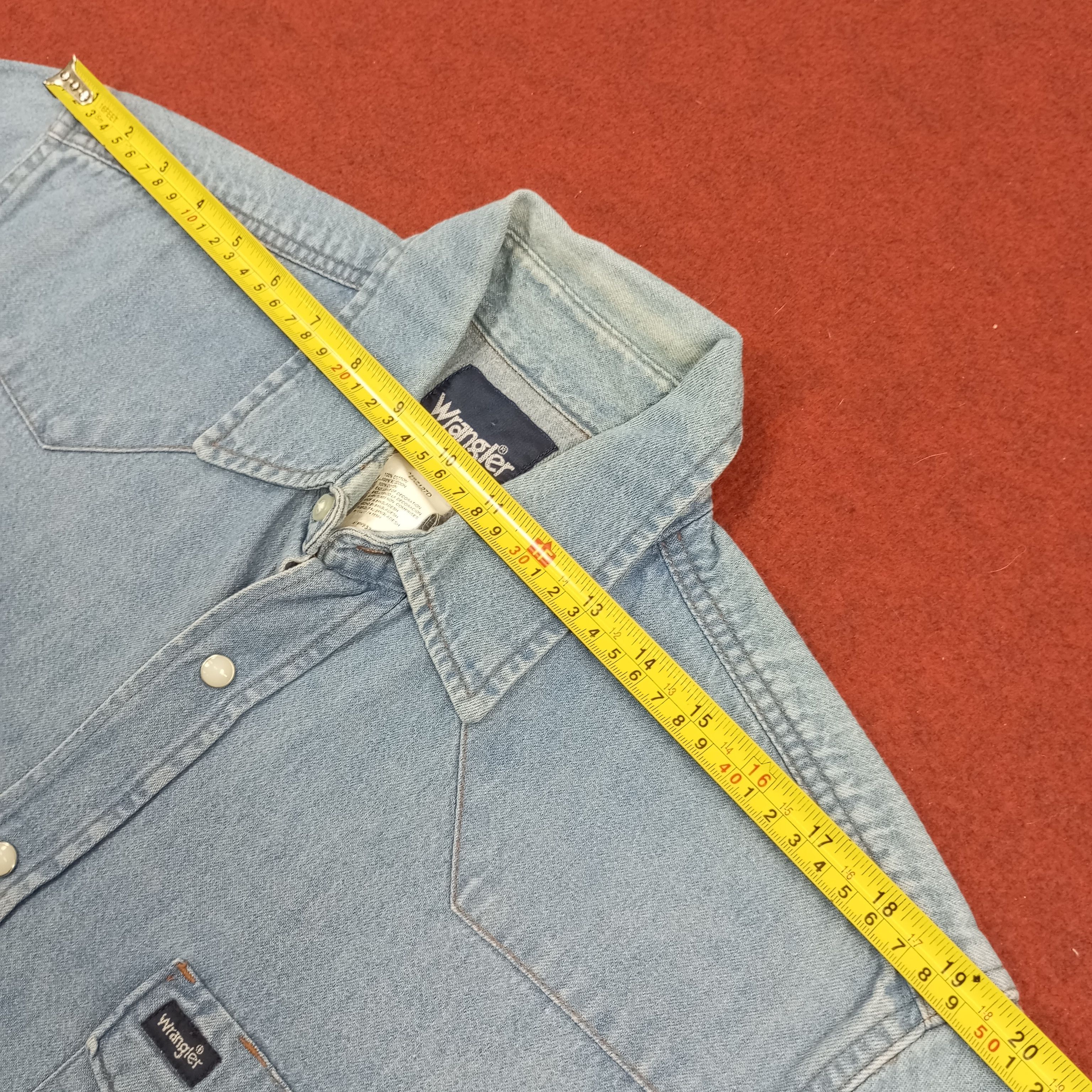 Vintage × Wrangler Wrangler Classic Style Casual Shirt Size US L / EU 52-54 / 3 - 9 Thumbnail