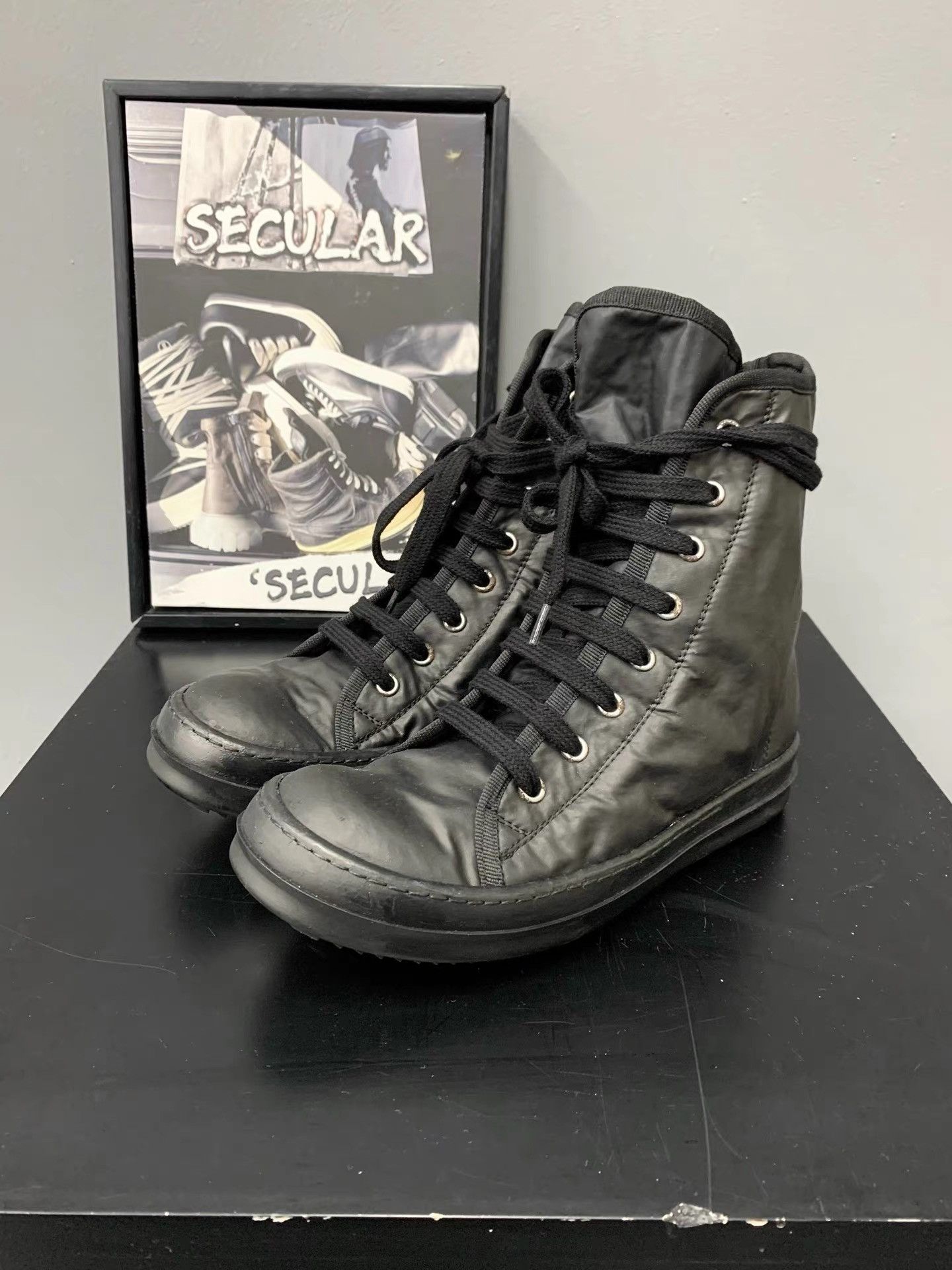 Rick Owens Rick Owens DRKSHDW Big Converse K34 Size US 5.5 / IT 35.5 - 4 Thumbnail