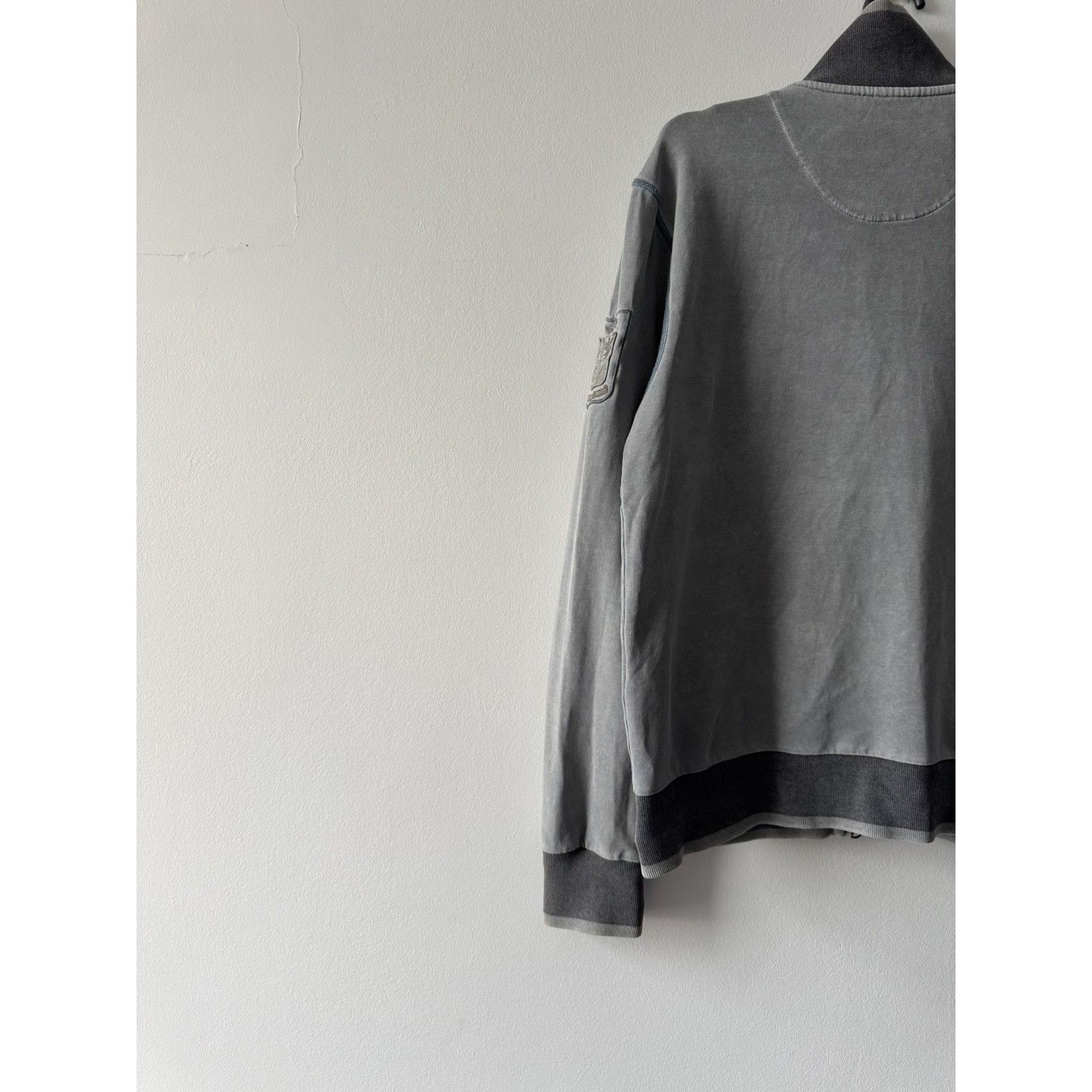 Aeronautica Militare Y2K Vintage Avantgarde Aeronautica Gray Zip Sweatershirt Size US M / EU 48-50 / 2 - 10 Thumbnail