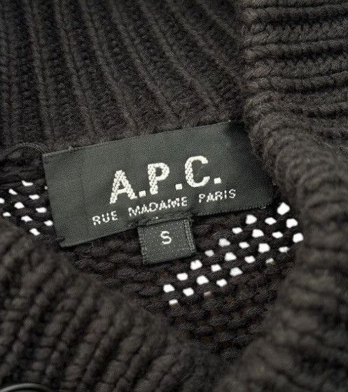 A.P.C. Apc Black Knitwear Jumper Size US S / EU 44-46 / 1 - 4 Thumbnail