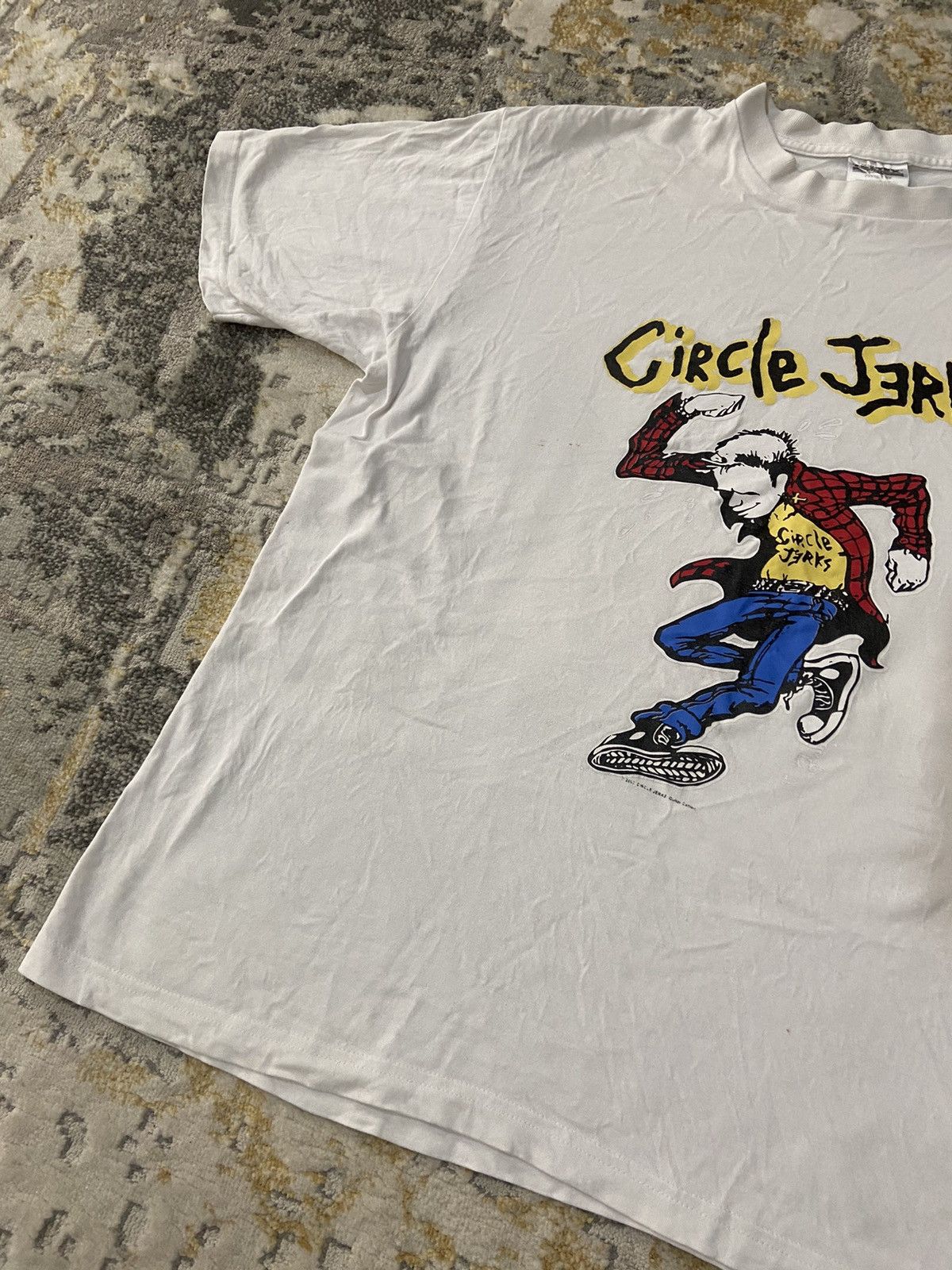 Band Tees × Vintage VINTAGE CIRCLE JERKS PUNK BAND TEE Size US L / EU 52-54 / 3 - 2 Thumbnail