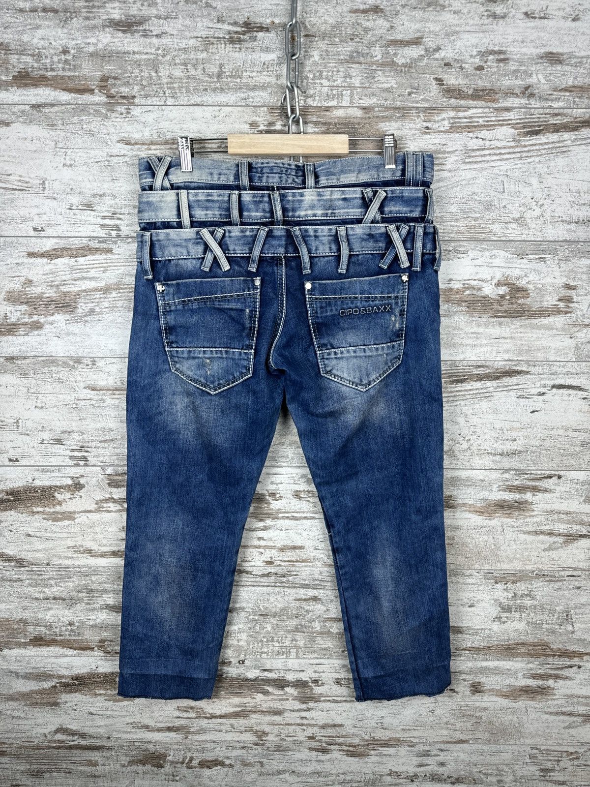 Hysteric Glamour GRAZY Japanese Brand CIPO&BAXX Vintage Y2K Jeans Denim Pants Size US 32 / EU 48 - 6 Thumbnail