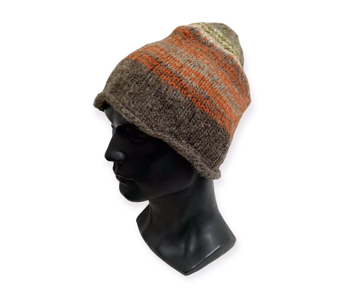 image of Beanie Hat in Brown, Men's