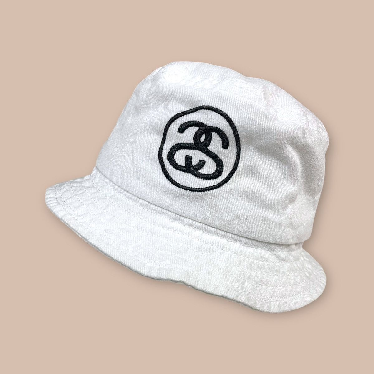 Stussy Stussy White Bucket Hat Size ONE SIZE - 1 Thumbnail