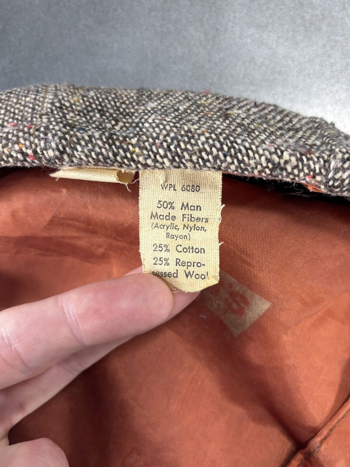 Levi's True Vintage Levi's Newsboy Cap Flatcap Wool Snap Hat Size ONE SIZE - 8 Thumbnail