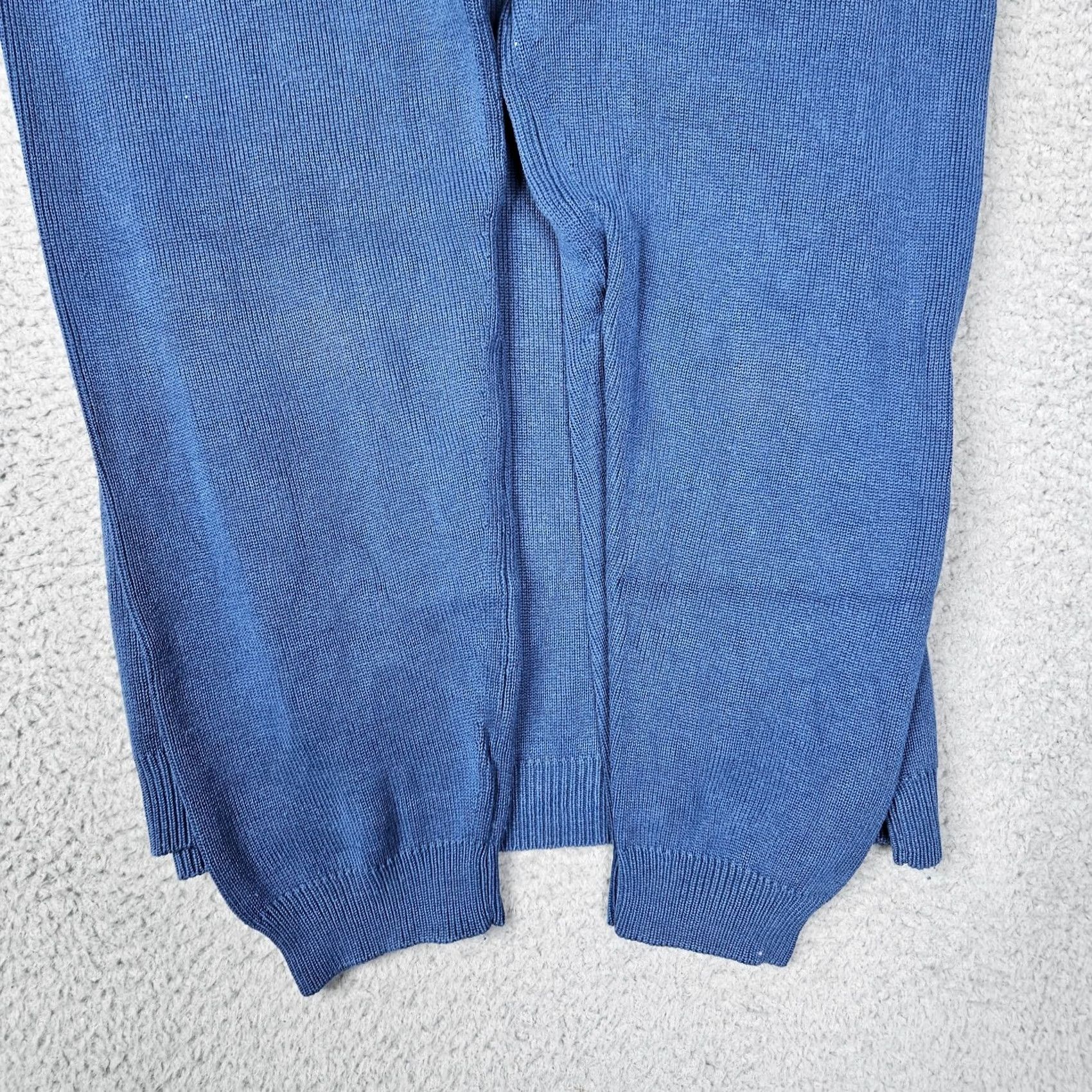Tommy Bahama Tommy Bahama Men’s Blue Silk Cotton 1/4 Zipper Sweater XL Size Knit Pullover Size US XL / EU 56 / 4 - 6 Thumbnail