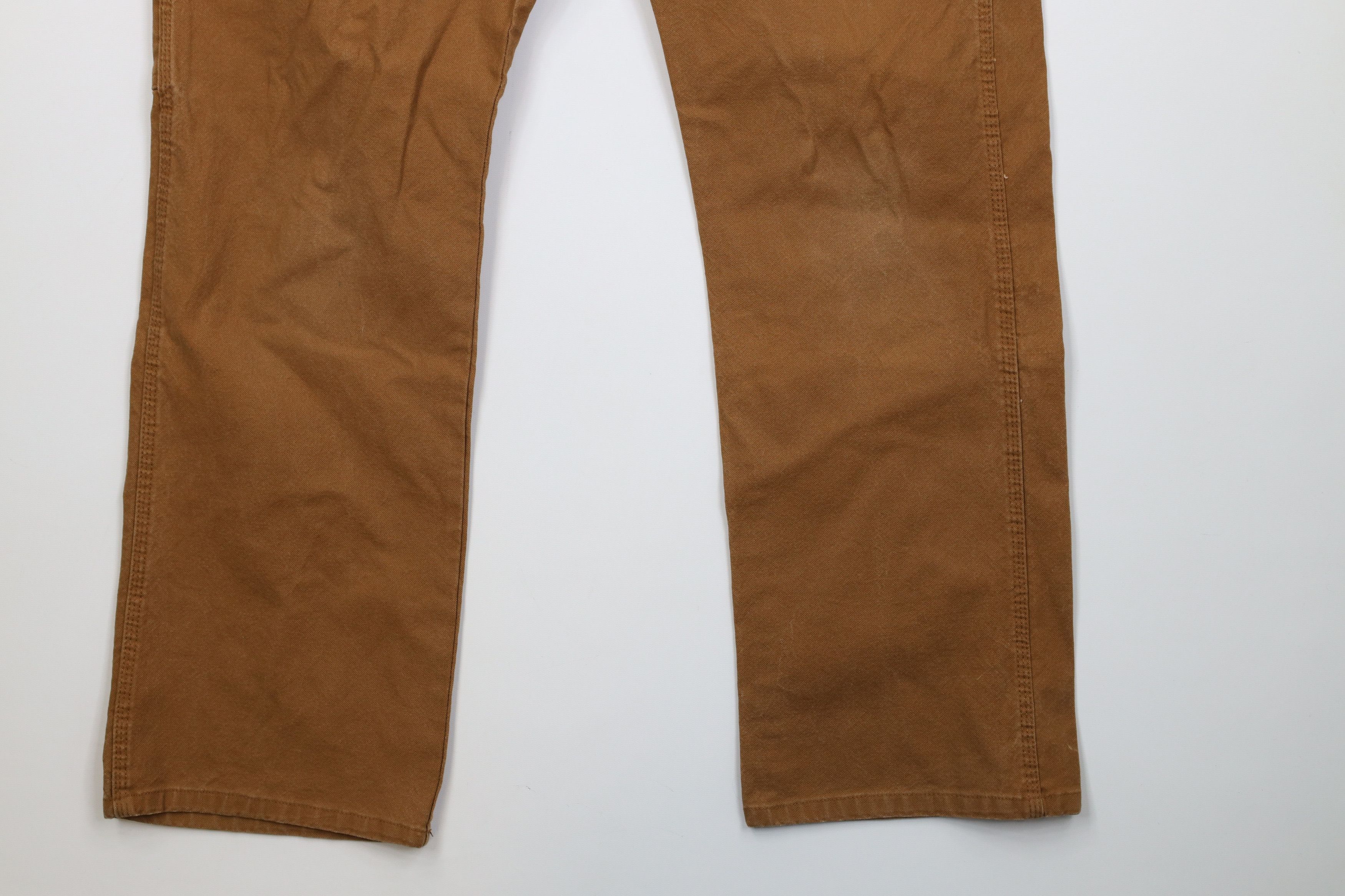 Dickies Vintage Y2K Dickies Wide Leg Dungaree Pants Duck Brown Size US 32 / EU 48 - 5 Thumbnail