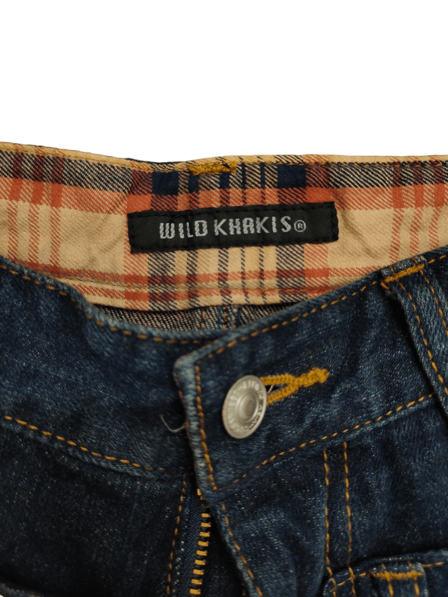 Kapital Wild Khakis Double Waist Denim Pants Undercover Ppfm Style Size US 31 - 17 Thumbnail