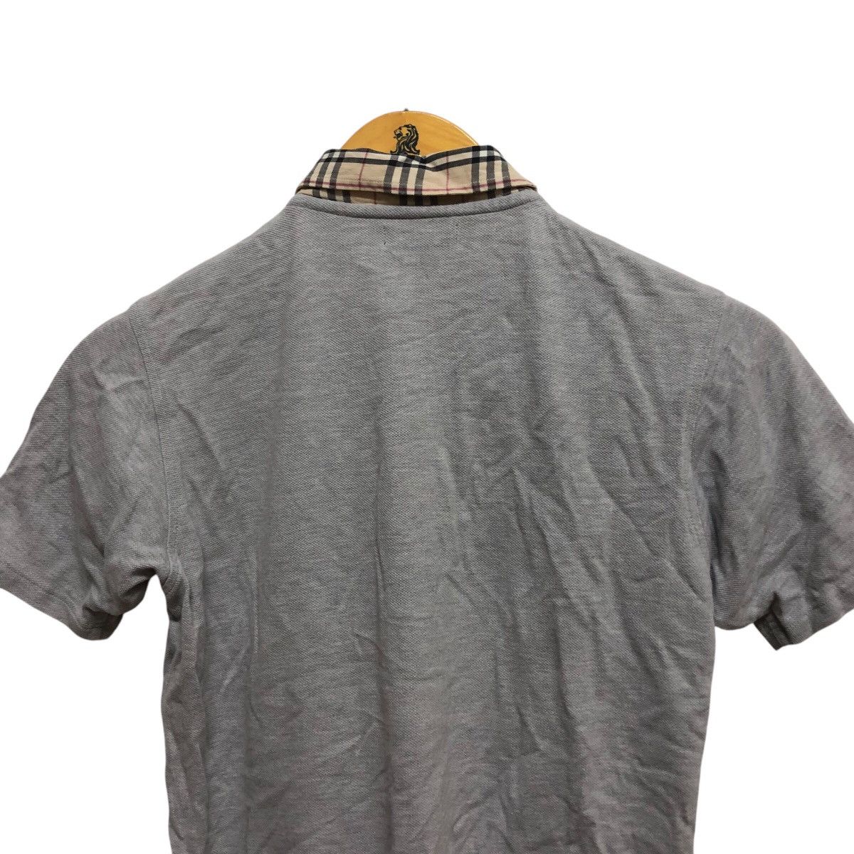 Burberry Vtg Burberry London Nova Check Embroidery Logo Polo Shirt Size US S / EU 44-46 / 1 - 8 Thumbnail