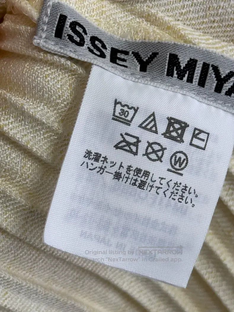 Issey Miyake Issey Miyake Twill Wide Leg Pants Size M / US 6-8 / IT 42-44 - 3 Thumbnail