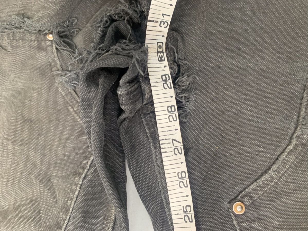 Carhartt Vintage faded Carhartt b01 BLK double knee denim Size US 30 / EU 46 - 13 Thumbnail