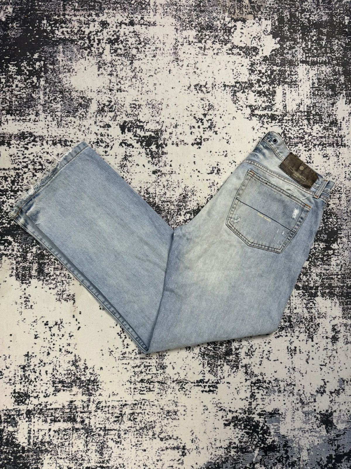 Stone Island × Vintage Stone Island blue denim jeans 34 vintage Size US 34 / EU 50 - 1 Thumbnail