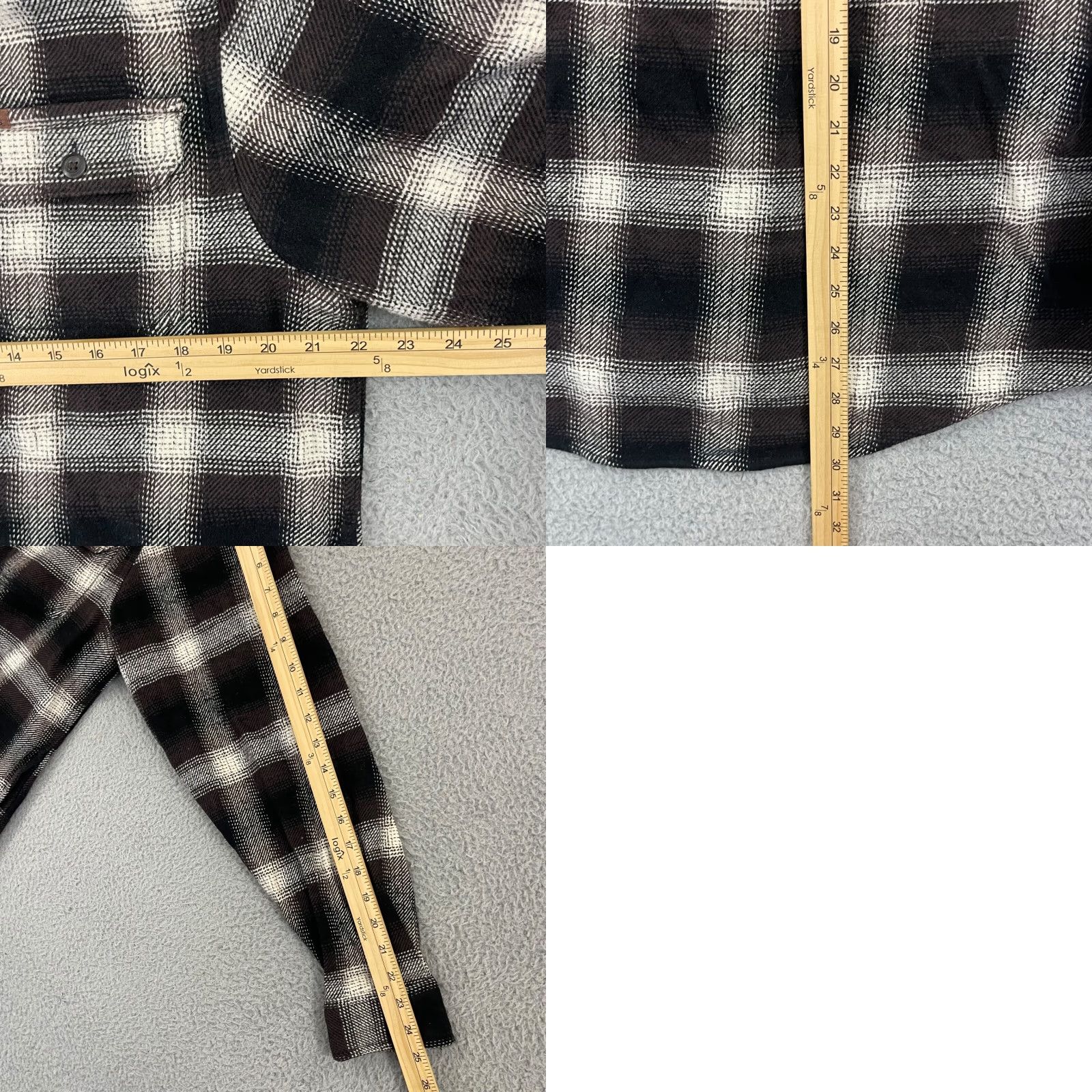 Orvis Orvis Shirt Mens M Brown Plaid Flannel Long Sleeve Button Pocket Heavy Cotton Size US M / EU 48-50 / 2 - 8 Thumbnail