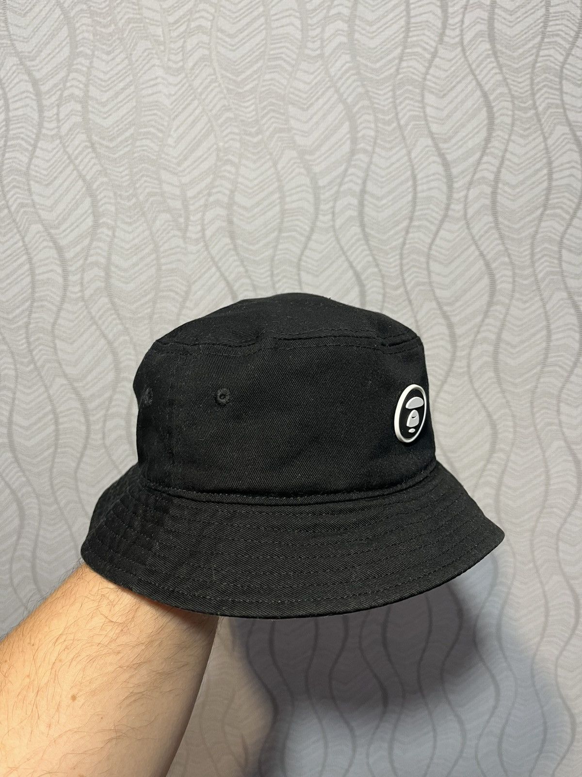 Aape Aape by a Bathing Ape Bucket Logo Black Hat Size ONE SIZE - 2 Thumbnail